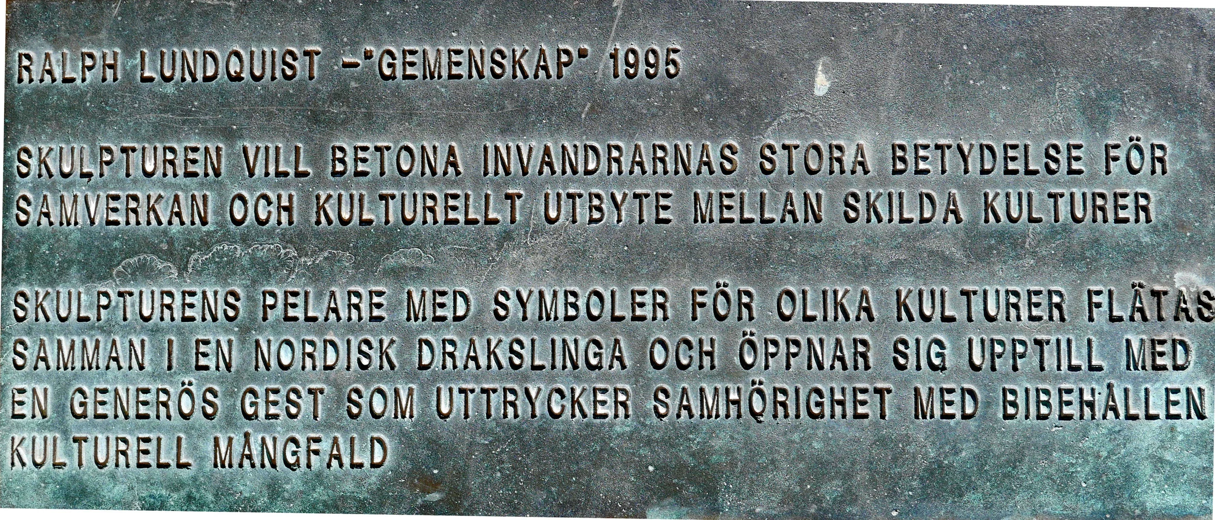 Konstnären Ralph Lundquists idé med verket