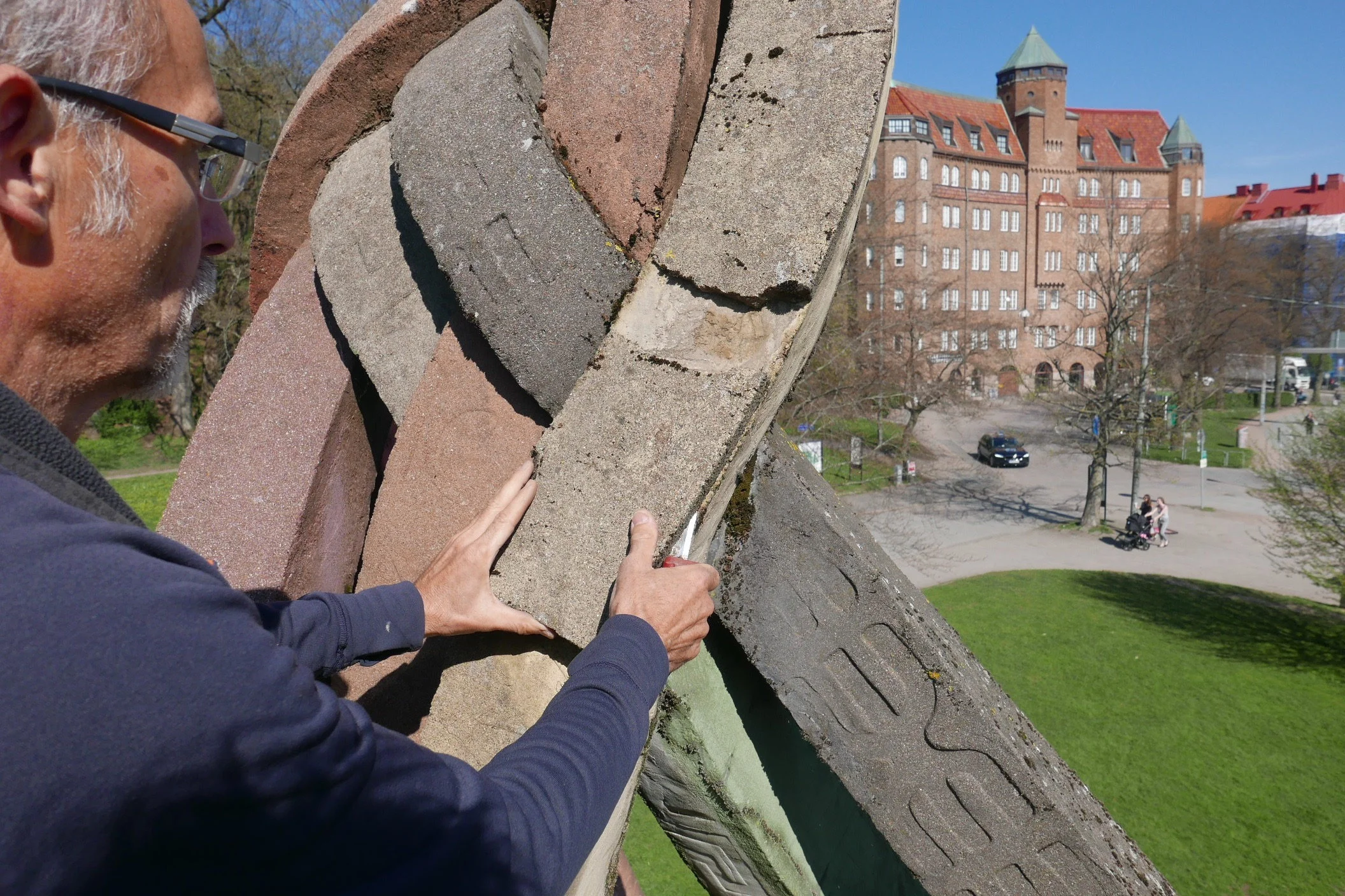 Löst fragment tas bort