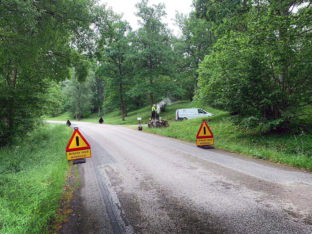  Arbete på väg, blädinge 59.1 