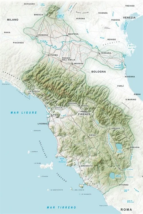 Il territorio matildico
