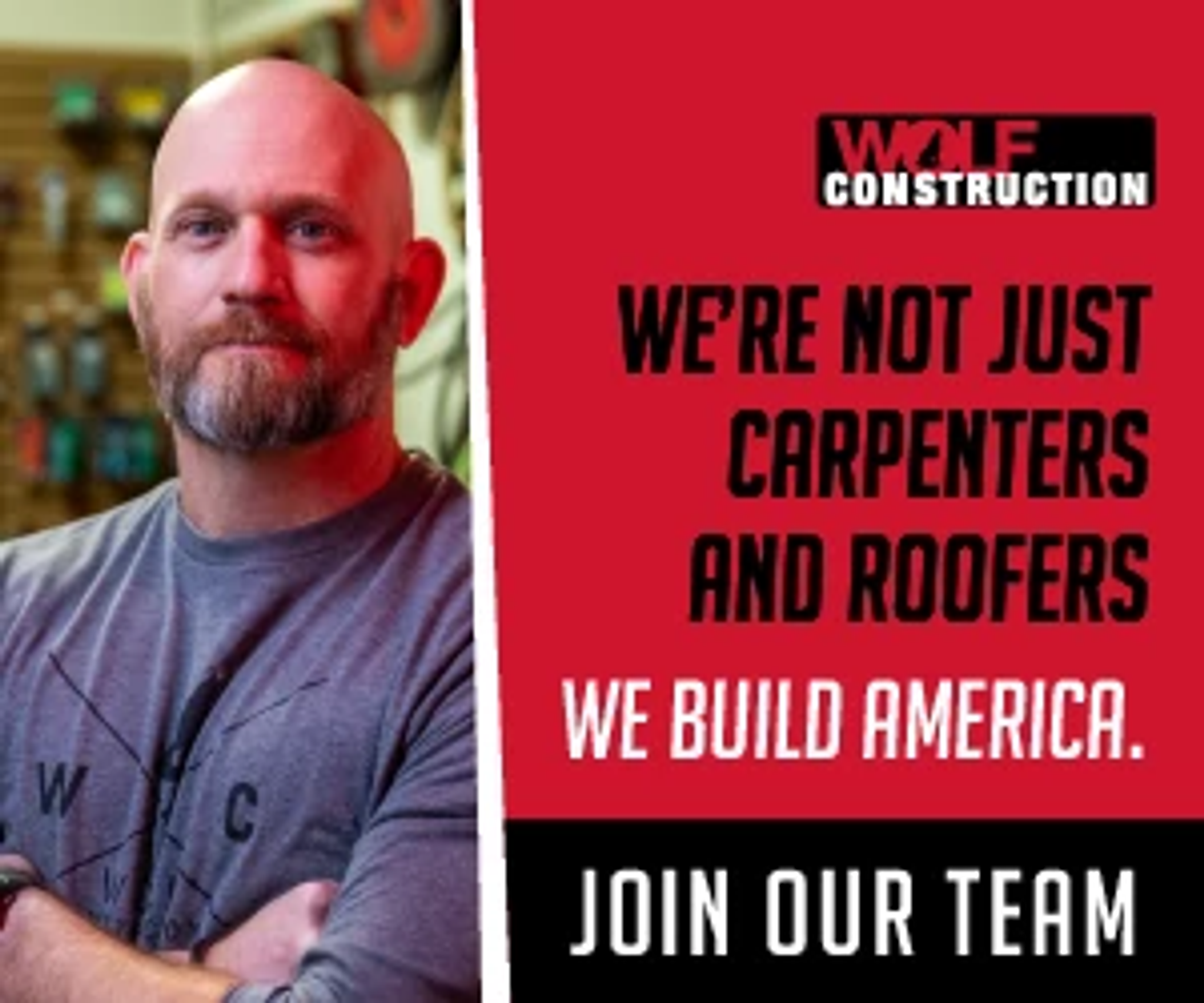 Wolf Construction Careers — WOLF CONSTRUCTION WOLF ROOFING