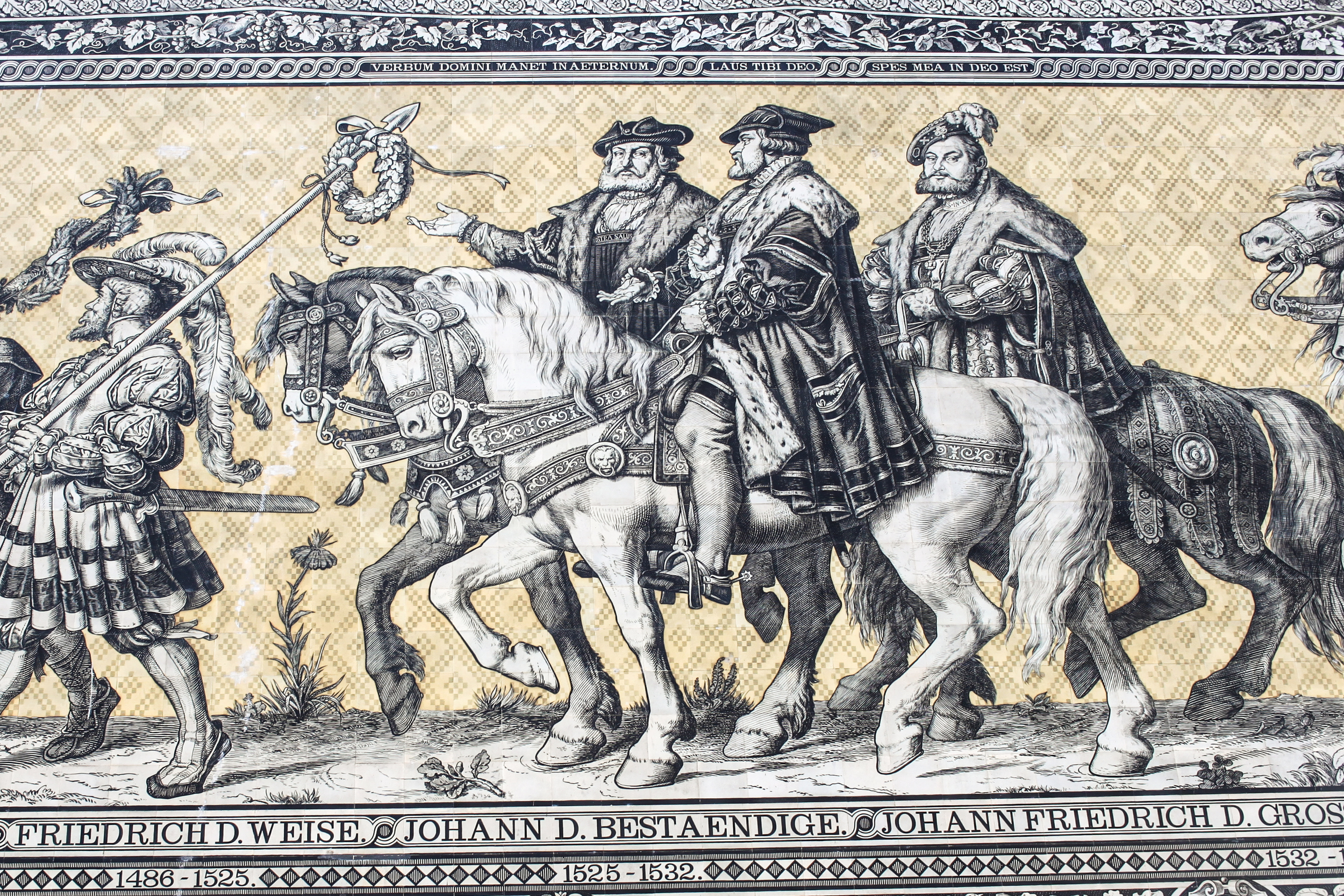 Electors of Saxony- Frederick III, John, and John Frederick I.