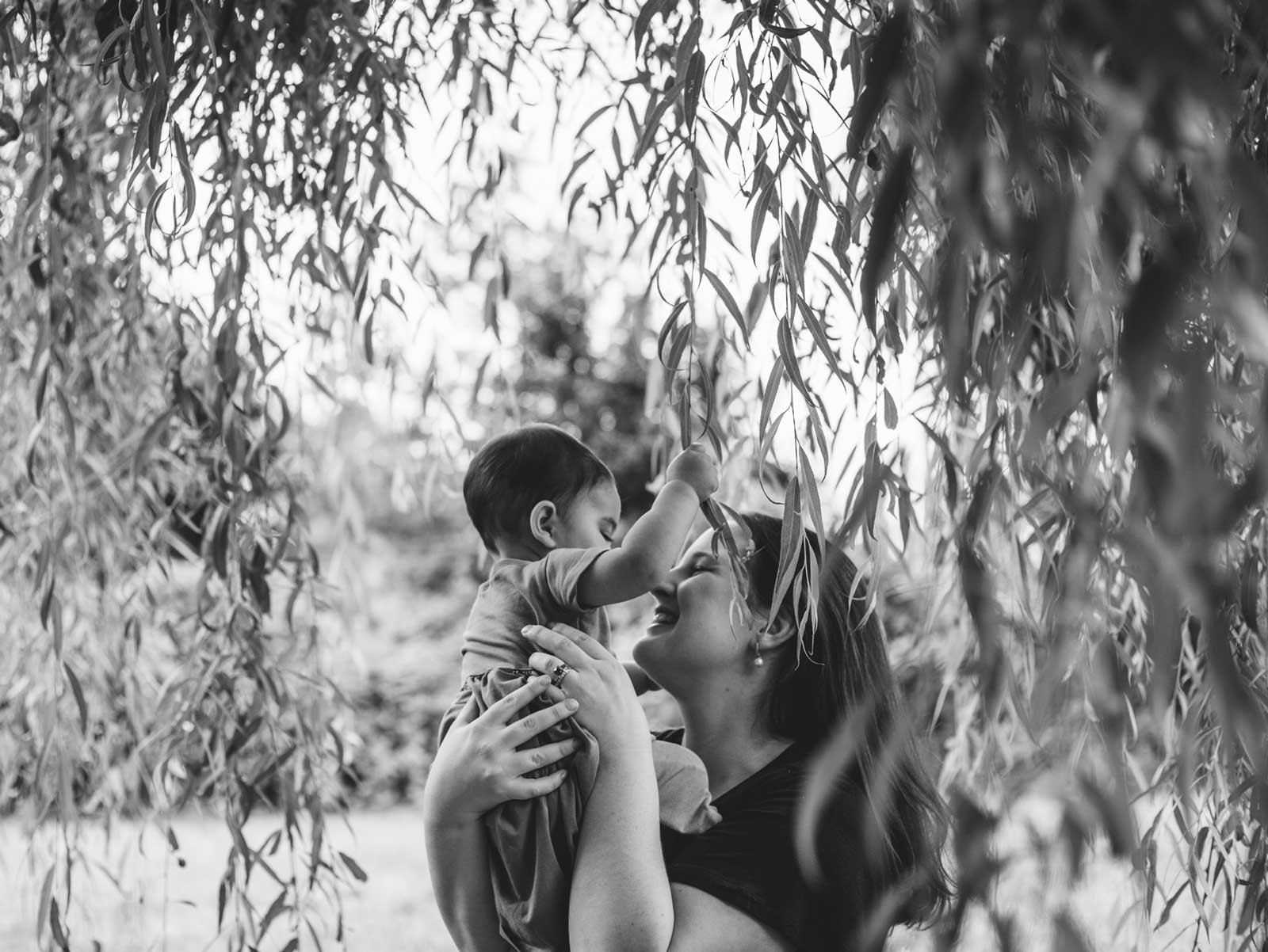 tri-cities-bc-family-photographer-mom-and-baby-under-tree.jpg