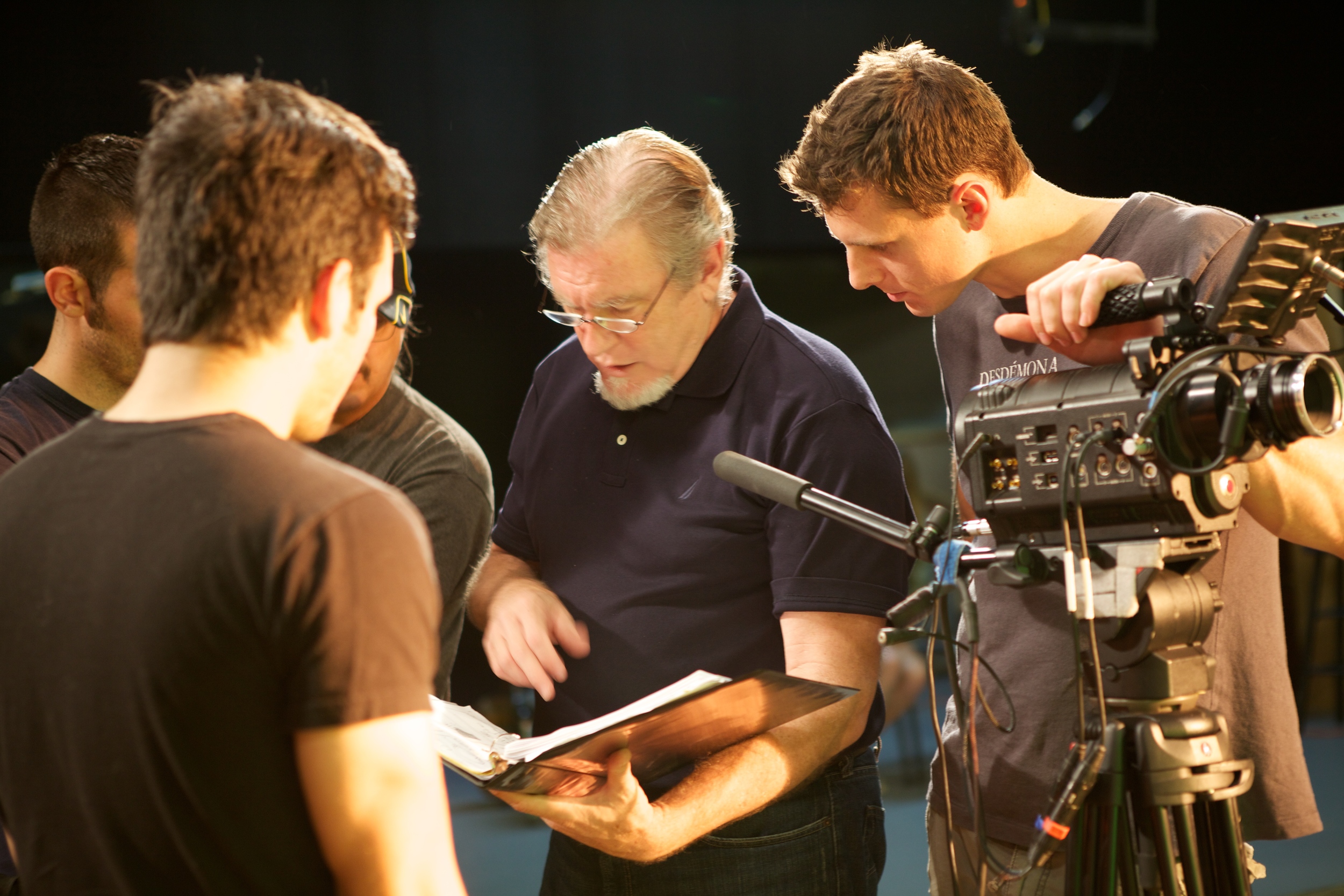 Director Peter Spencer and DP Philip Roy - Photo By: Robin Morris