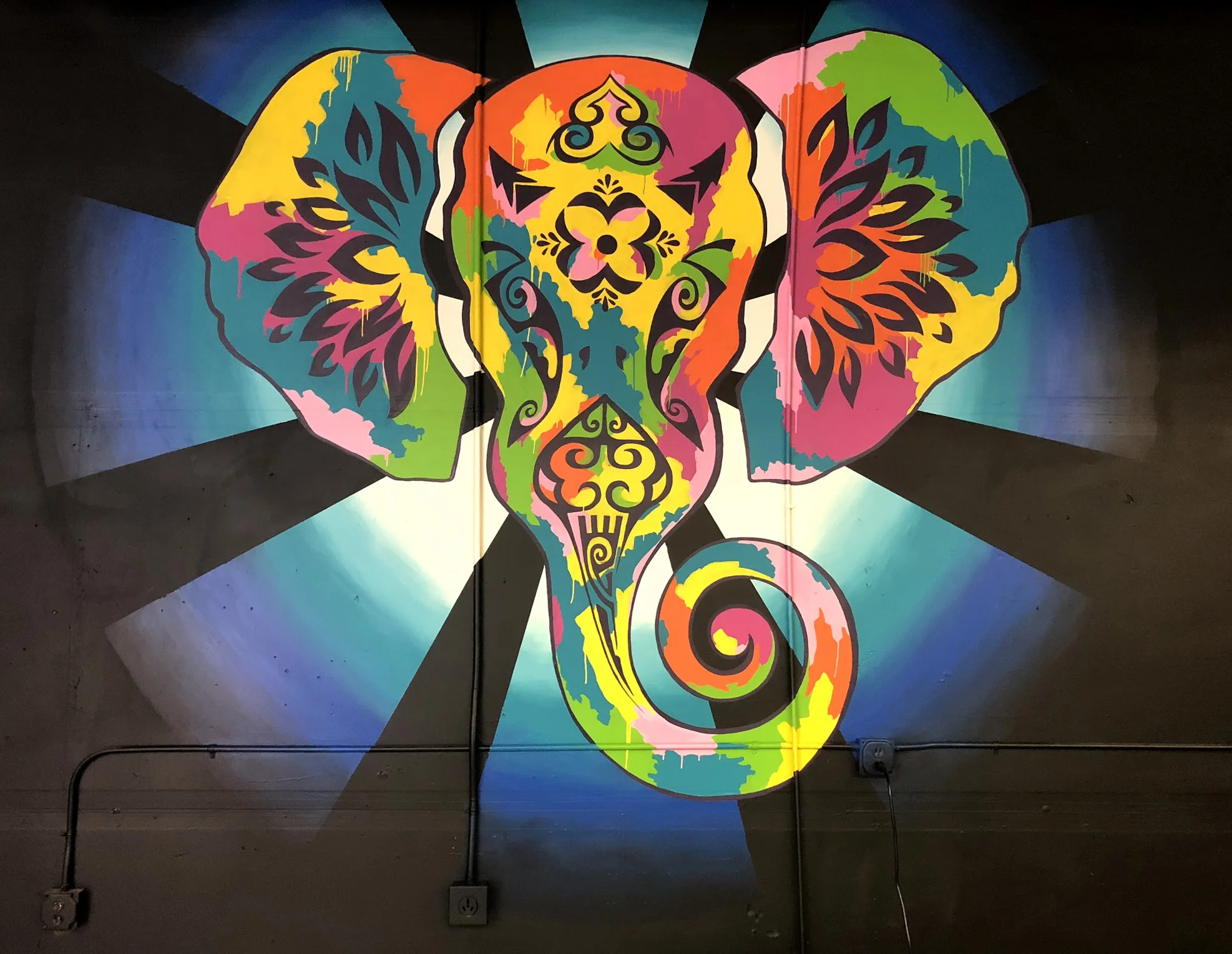 Edge Fitness Mural