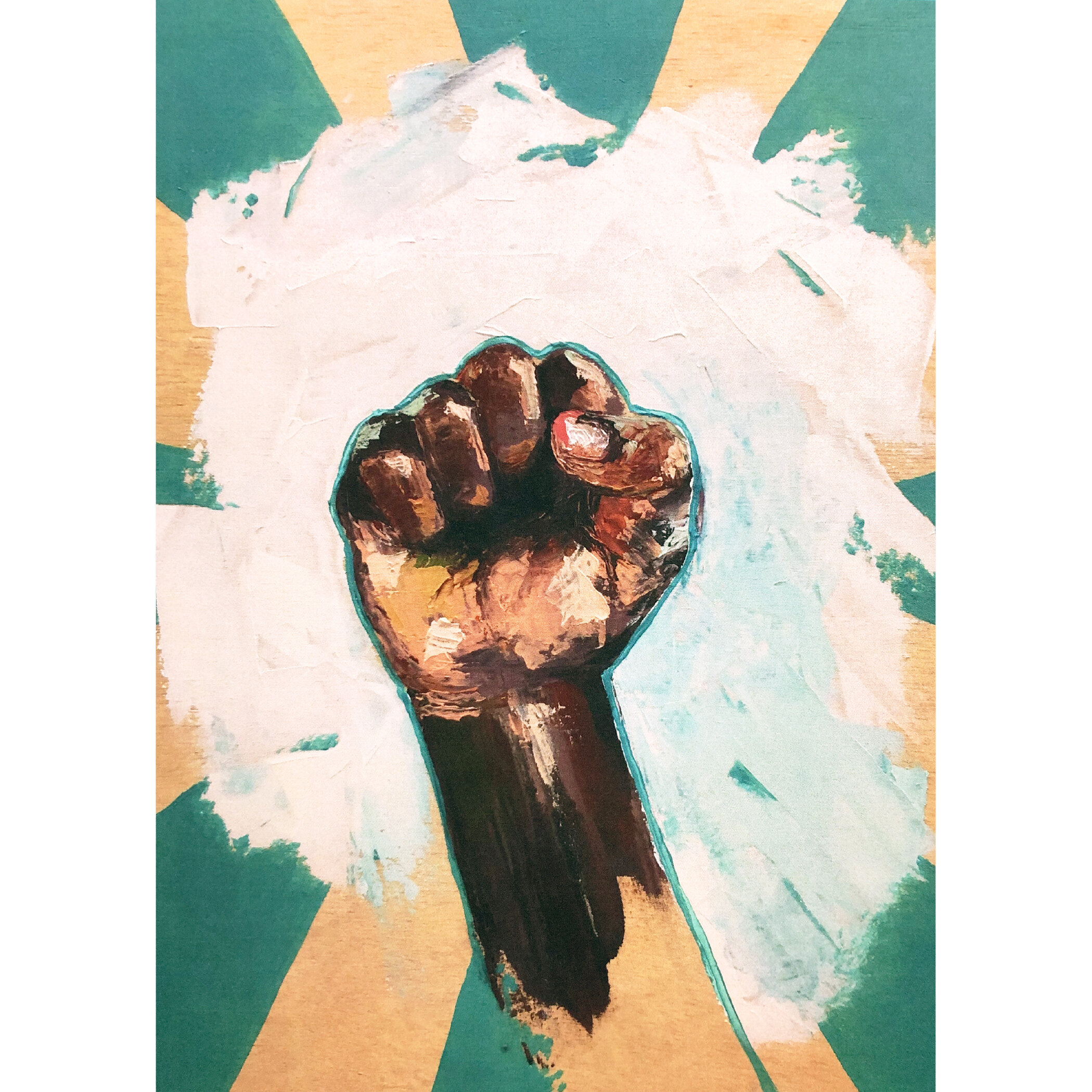 "Resist" Original Painting