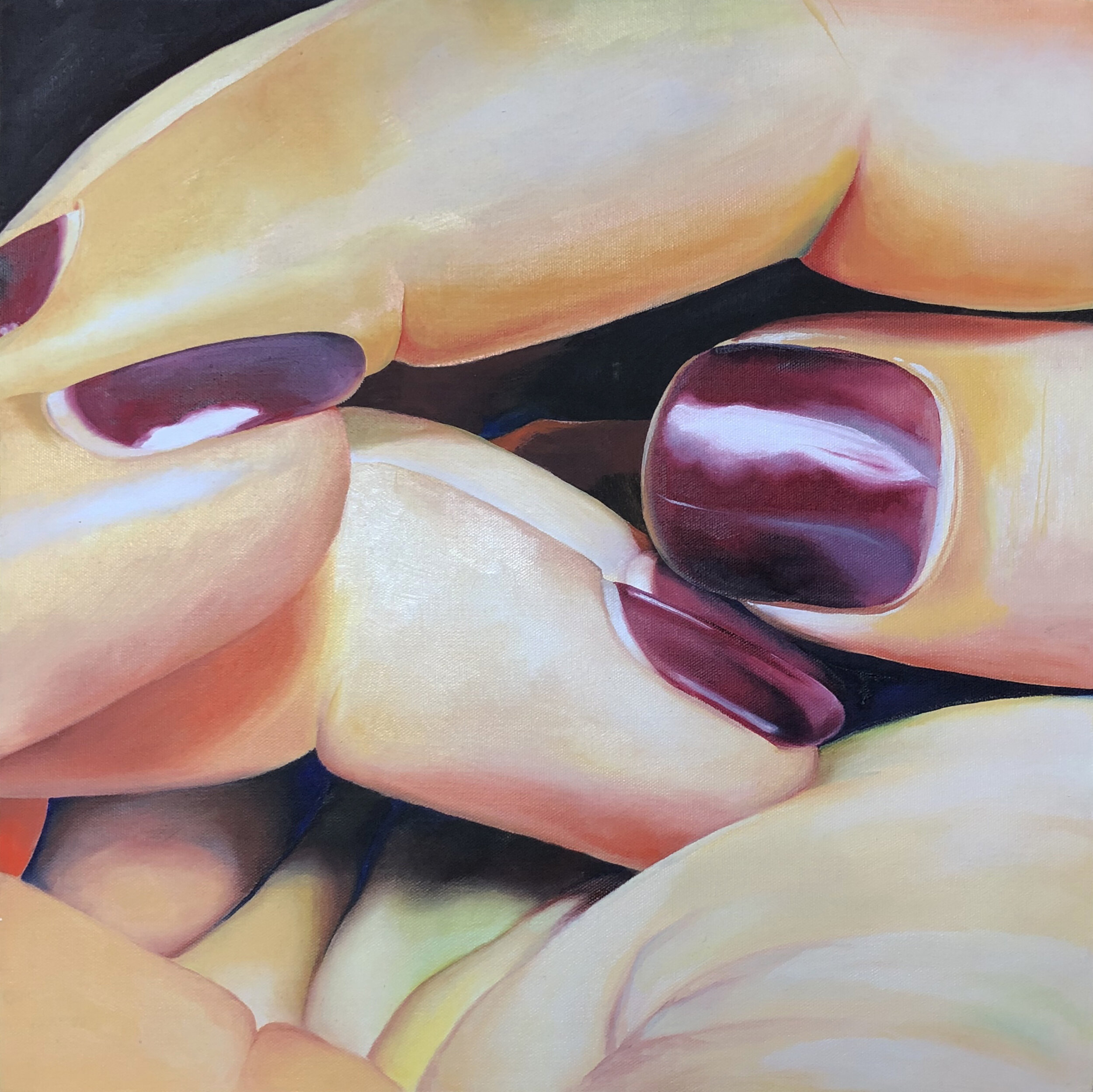 "Hands At Rest" Original Painting