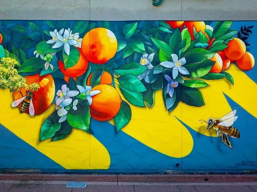 Throwback! My #wideopenwalls mural from last May. Still one of my favorites 🤩
I&rsquo;m booking projects for summer and fall 2023! DM me 😉
.
.
#muralpainting #muralartist #womenwhopaint