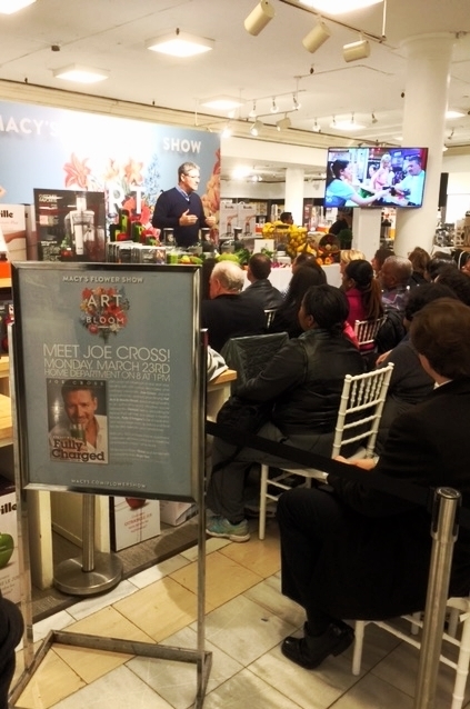 Joe Cross Juicing Demo, Macy's Herald Square, NY, NY