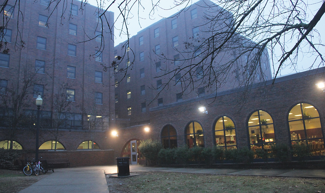 In this file photo, UConn's Buckley Residence Hall is pictured. (File Photo/The Daily Campus)