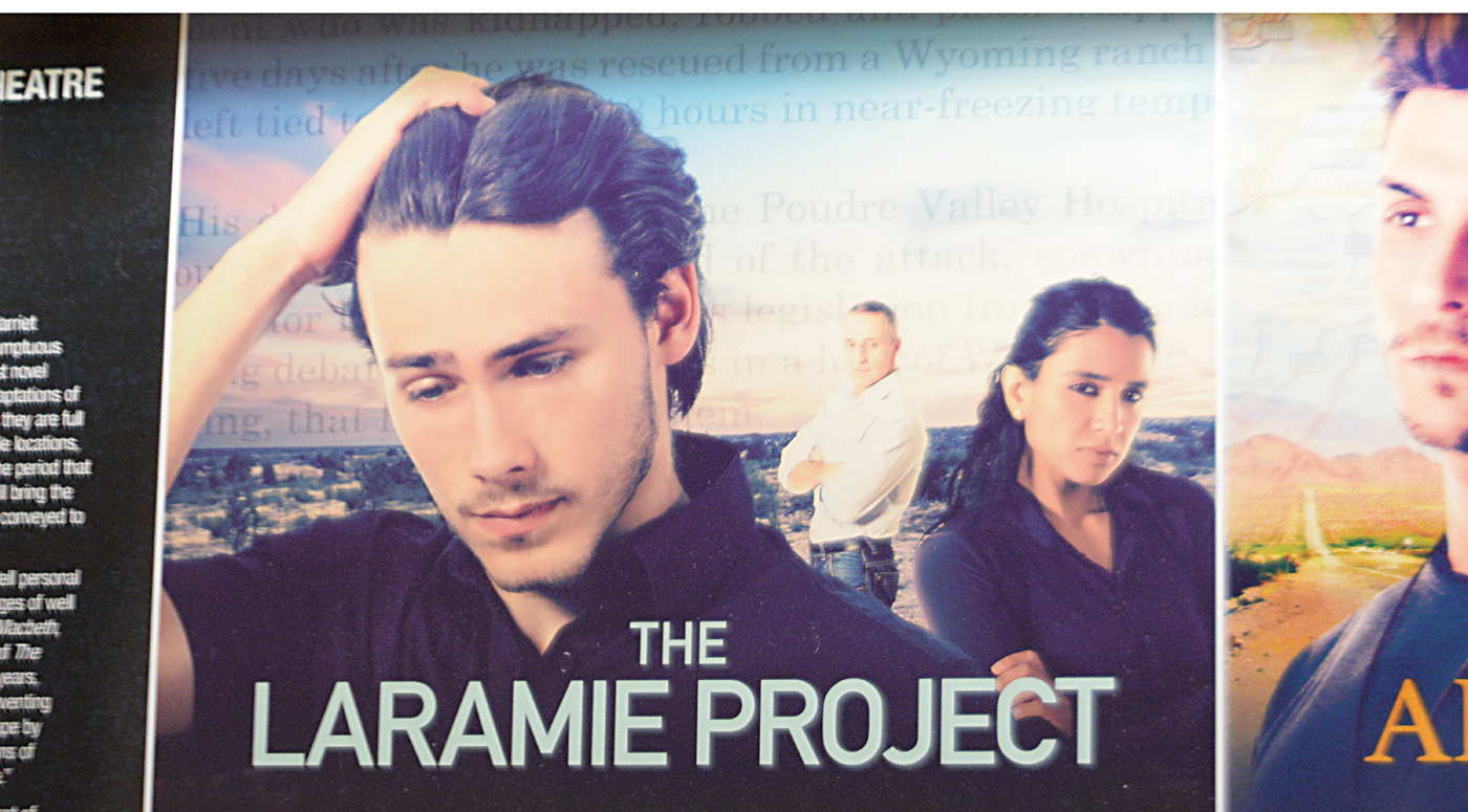 The Connecticut Repertory Theatre accompanied its current run of “The Laramie Project” by hosting a stage reading of the play’s follow-up, “The Laramie Project: 10 Years Later,” at the Nafe Katter Theatre on Tuesday night. (Grant Zitomer/The Daily Campus)
