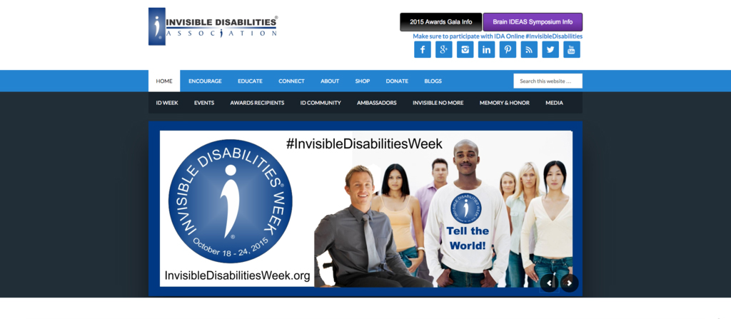 This week is the beginning of Invisible Disabilities Week, a week to raise awareness for diseases that aren't immediately obvious but have a strong affect on patients. Parkinson's, Epilepsy, Bipolar Disorder or Lyme Disease are a few of the "invisible" disabilities. (Screenshot/Invisible Disabilities Association)