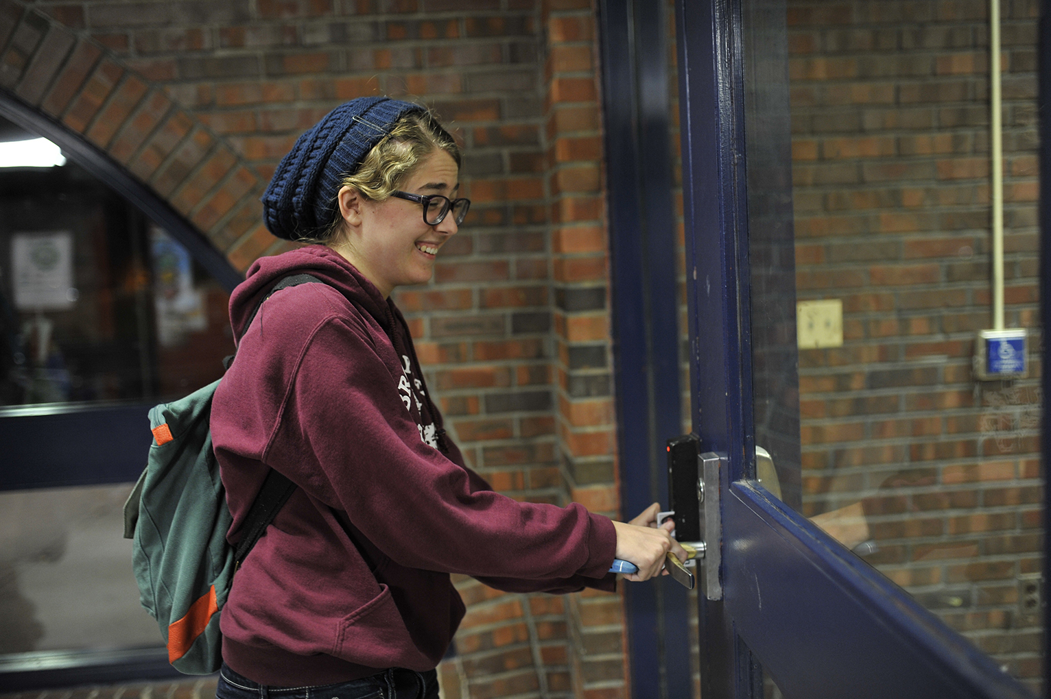 An investigation by The Daily Campus found that students were able to swipe into residence halls from spring 2015. (Jason Jiang/Daily Campus)