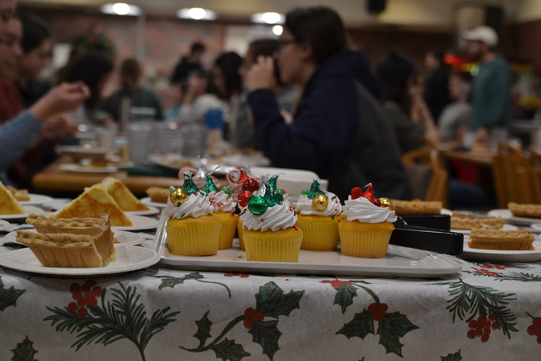 While themed dinners have happened all semester and within this past week, Dining Services many events on its schedule during finals week, starting Dec. 13. (Amar Batra/The Daily Campus)