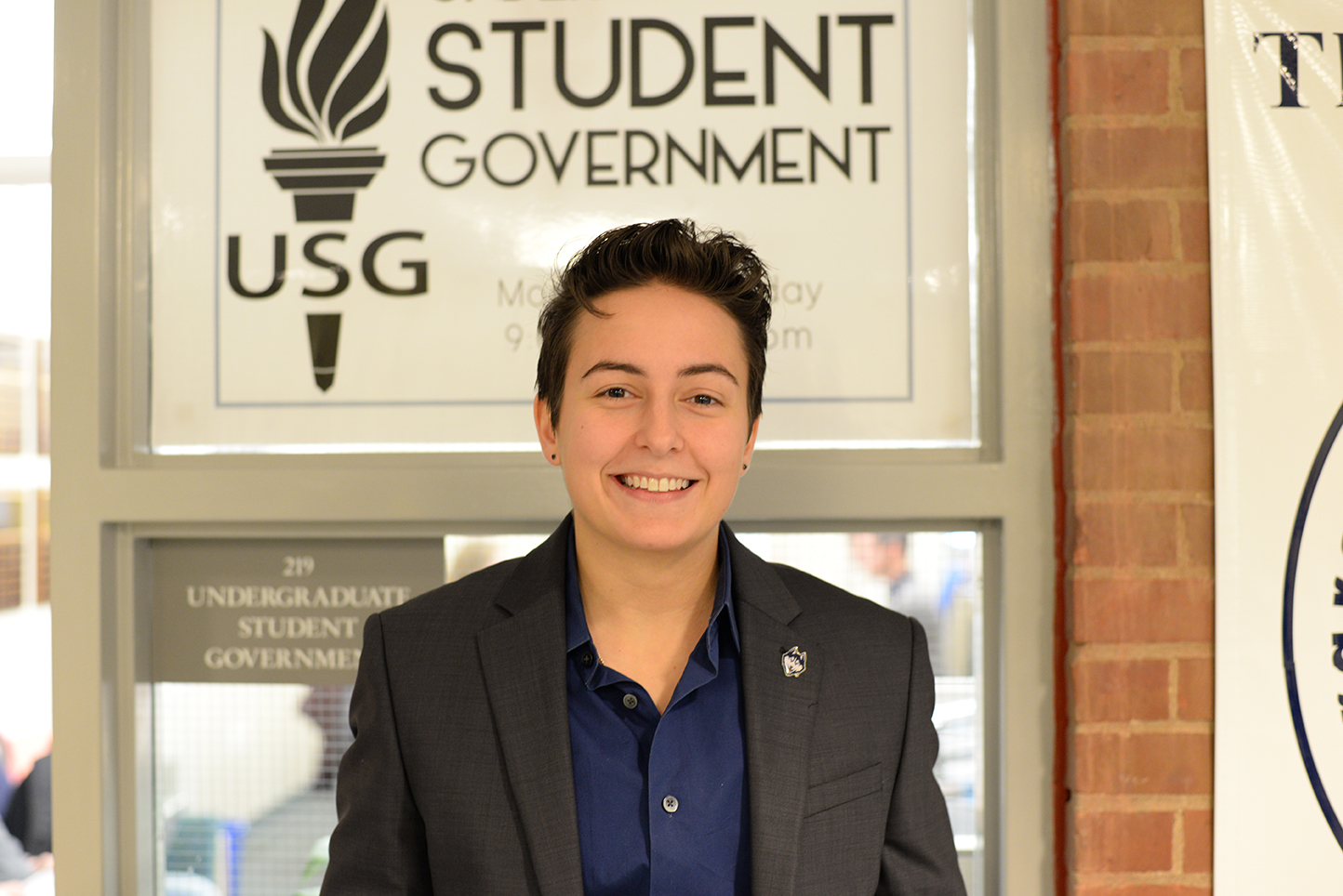 Undergraduate Student Government President Rachel Conboy. (Amar Batra/The Daily Campus)