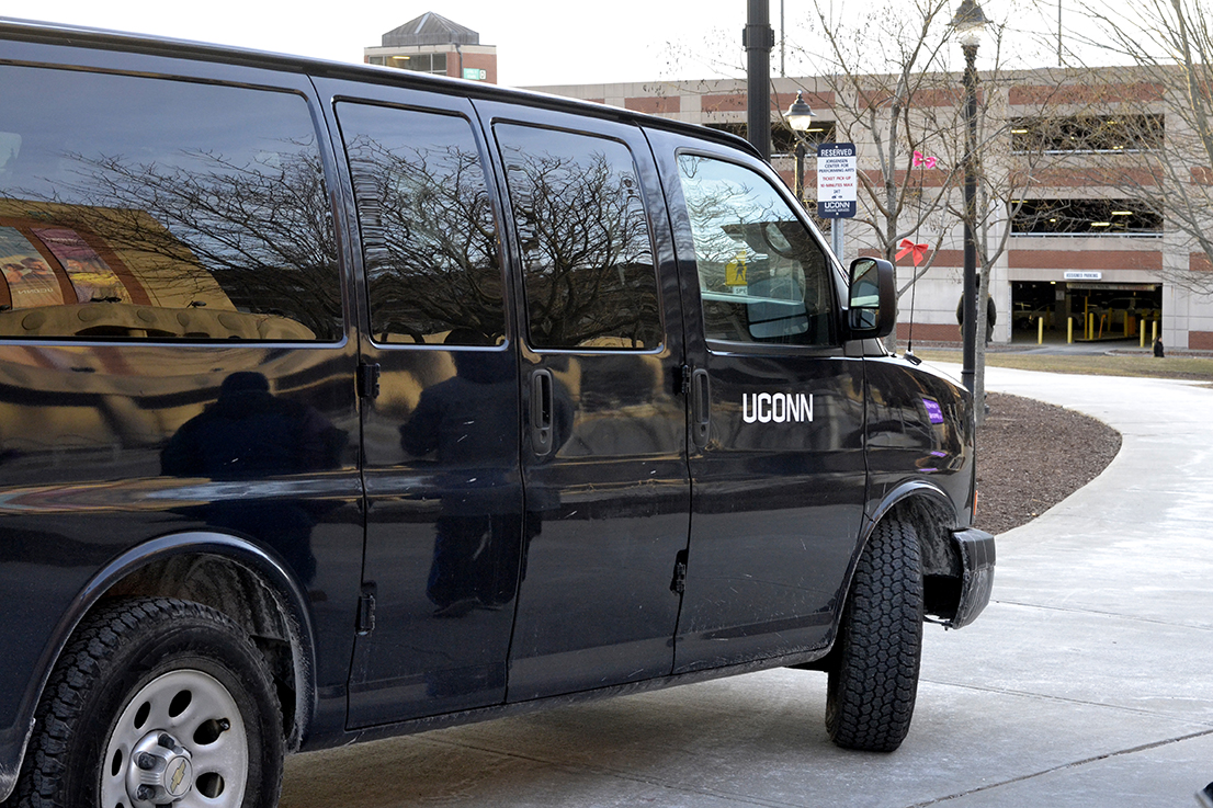 It has recently been announced that the shuttle service from the Storrs campus to the UConn Health Center would be reinstated. (Rebecca Newman/The Daily Campus)