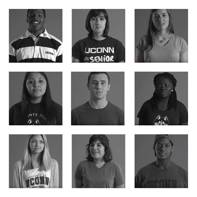 #WeAreU is a campaign to address "civility and respect" on campus in an attempt to increase inclusion for all ethnicities and groups on campus. (Graphic by Ashley Maher, The Daily Campus)