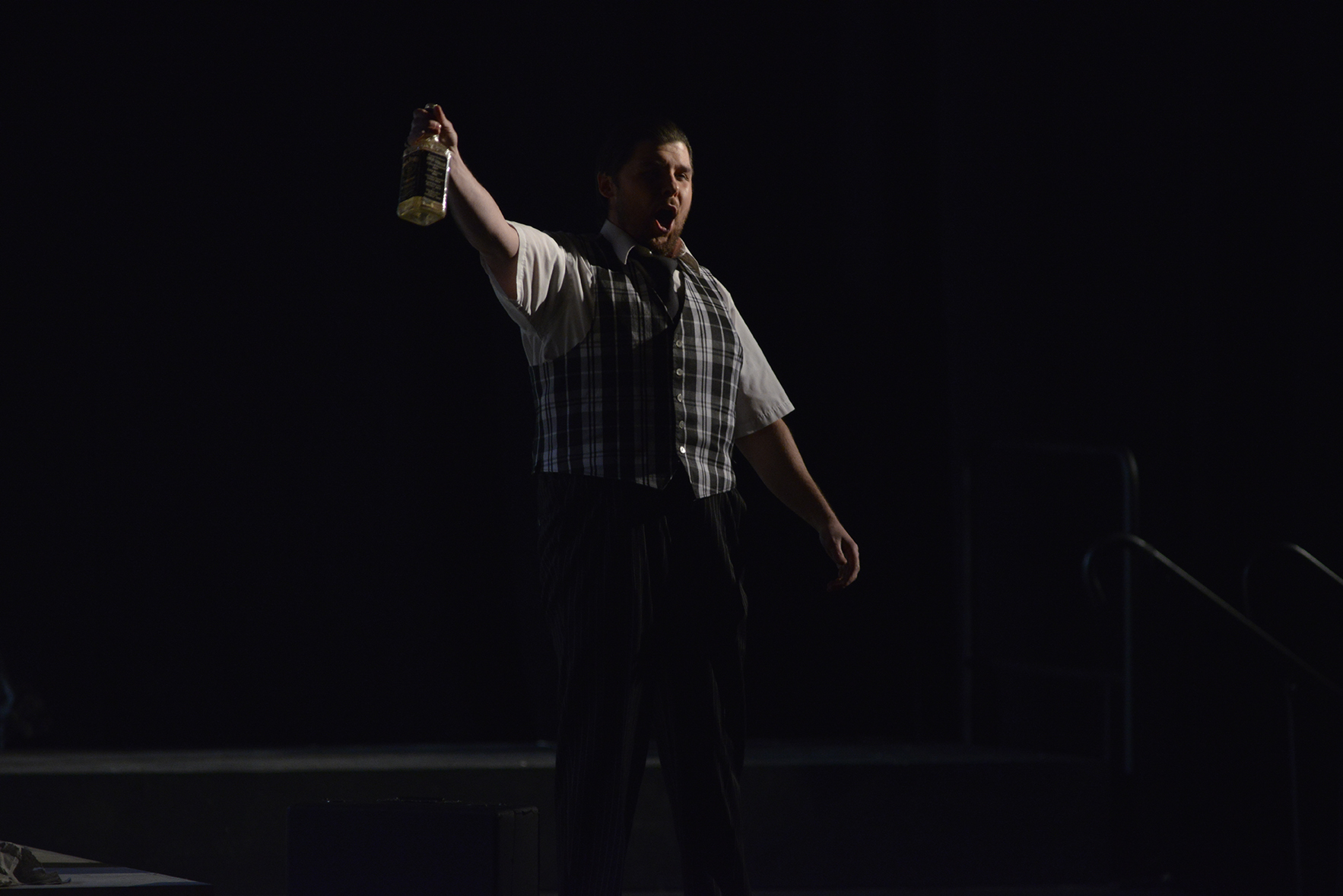 A member of UConn Opera Theater's "Hansel and Gretel" are seen during a performance at the Jorgensen Center for the Performing Arts in Storrs, Connecticut, on Saturday, Jan. 30, 2016. (Jason Jiang/The Daily Campus)