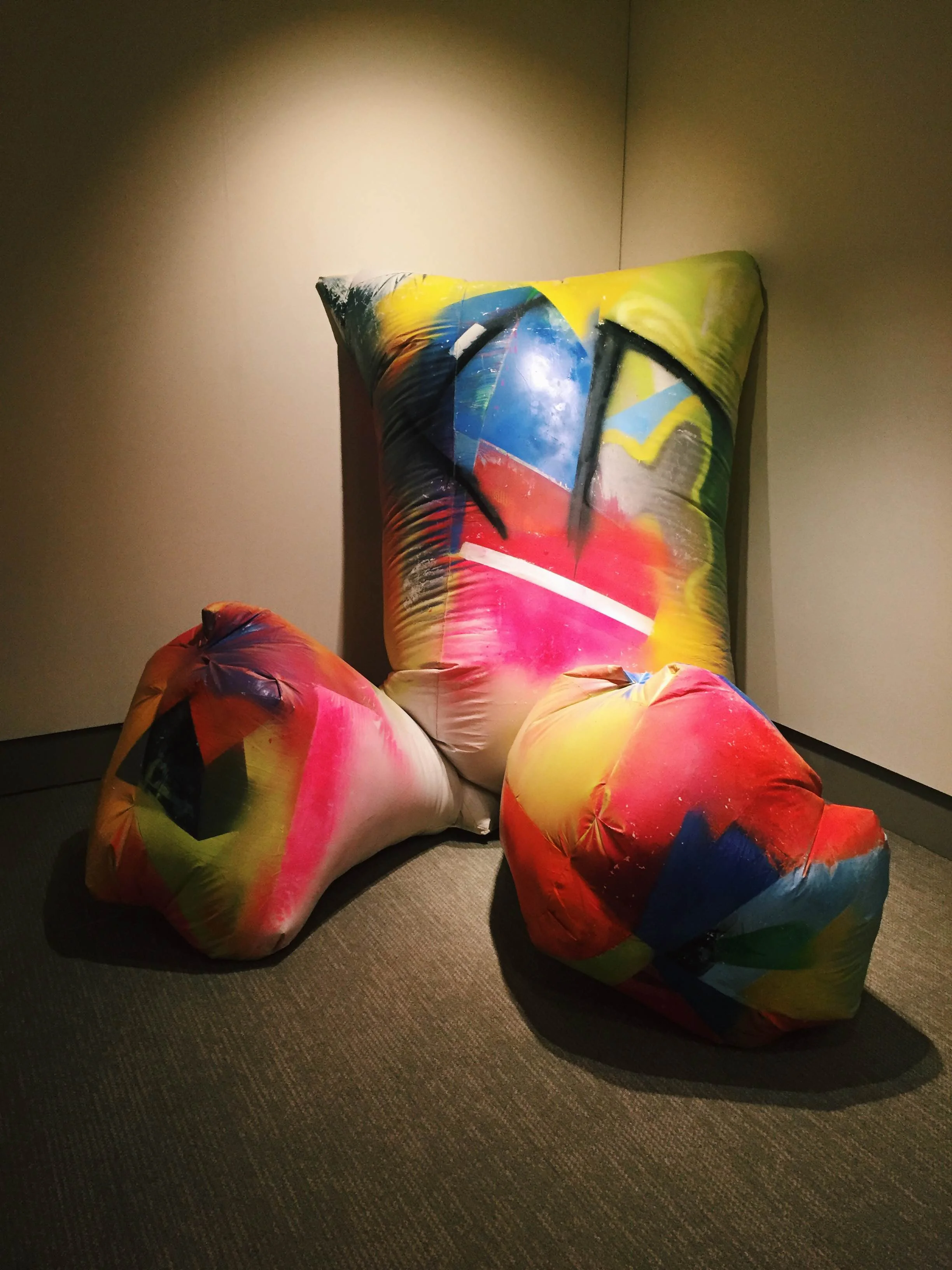 The William Benton Museum of Art debuted a new exhibit titled "Blow Up: Inflatable Contemporary art" on Thursday, June 2, 2016. (Megan Krementowski/The Daily Campus)