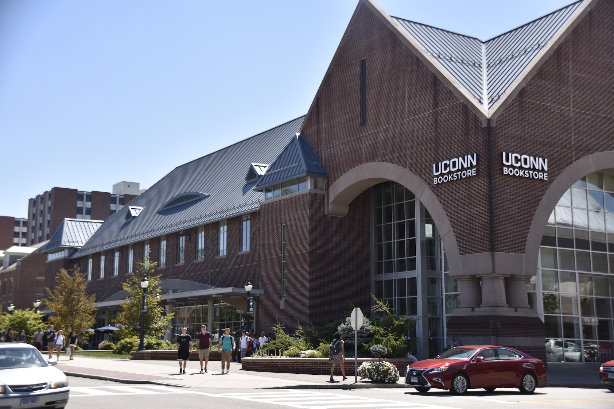 UConn's new bookstore, owned by Barnes & Noble, carries a wide selection of books including these topics. (Grant Zitomer/The Daily Campus)