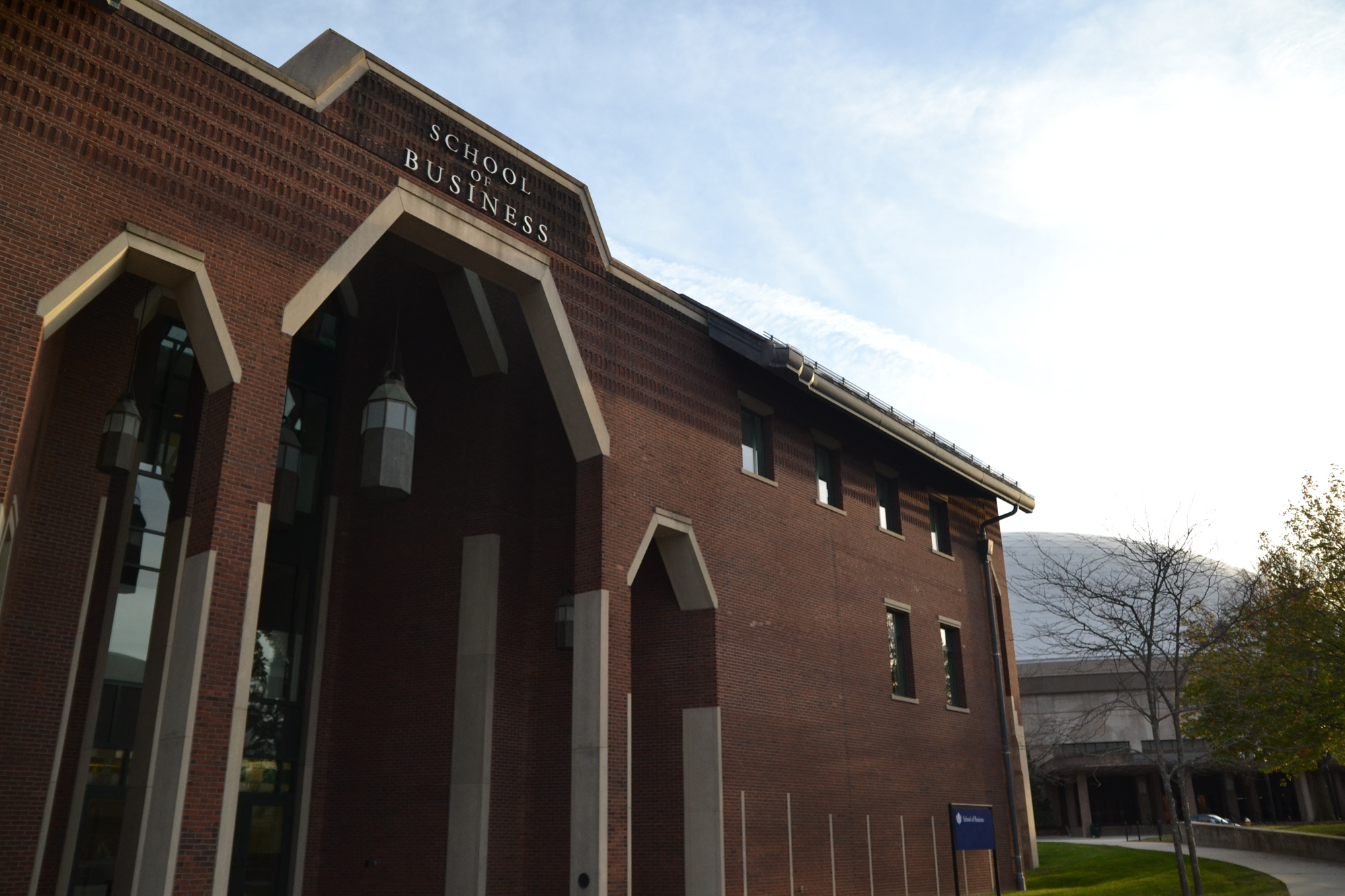 The UConn School of Business is now offering a new alumnus-backed scholarship to help students in financial need from Hartford. (Amar Batra/The Daily Campus)