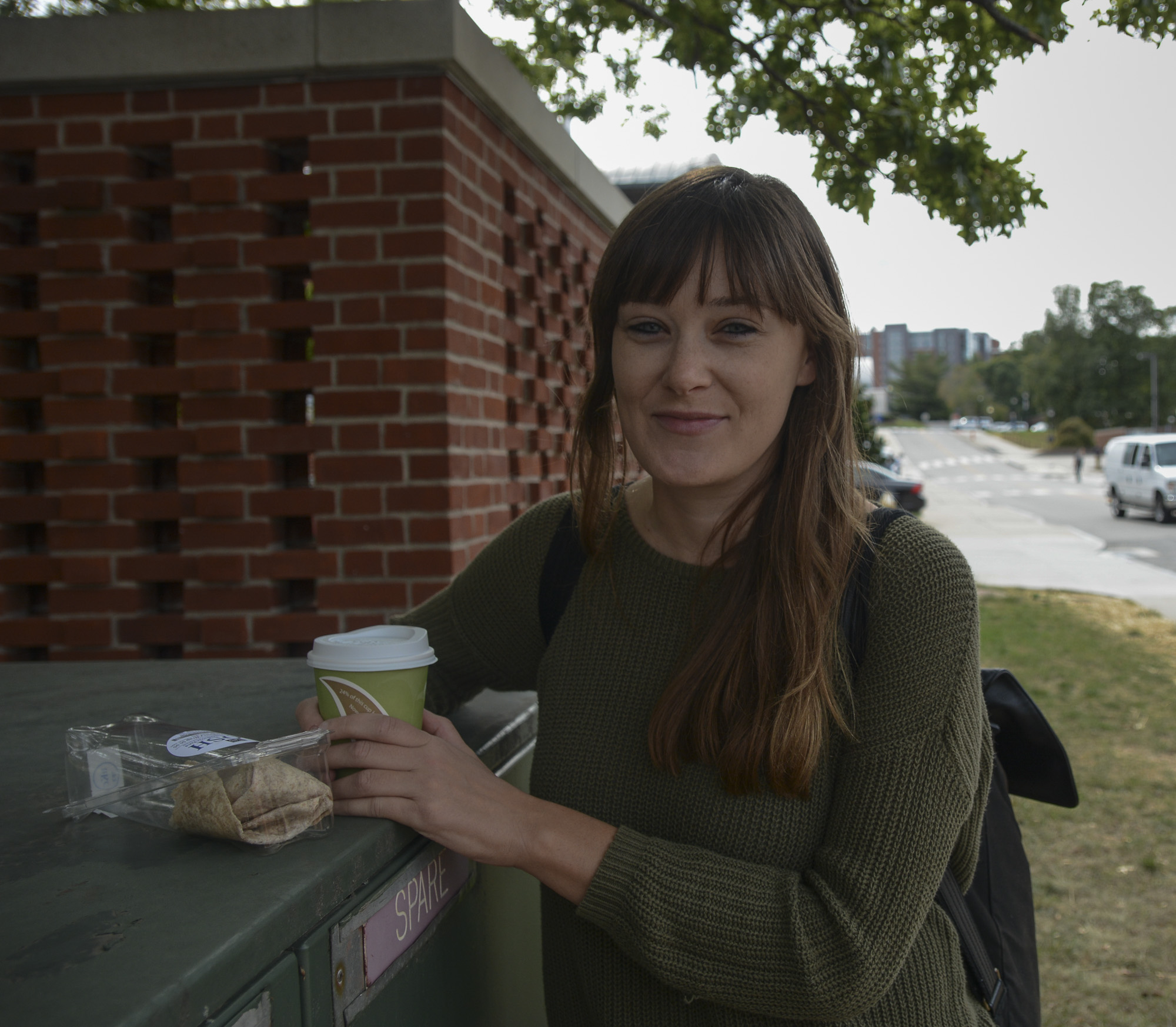 "The door for Donald Trump, that was never open for me remotely, so I knew, there was no potential to sway me in that direction, but I was just hoping to see a good debate, to see how they would handle talking together for the first time." -Kristi Kaeppel, NEAG graduate student