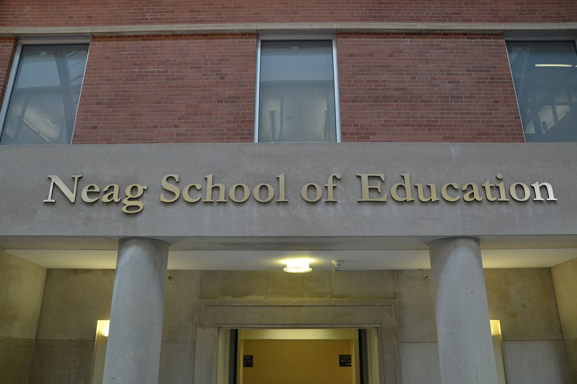 The Gentry building serves as the home of the Neag School of Education. UConn has been chosen to lead a $47 million initiative to improve university principal preparation programs. (Amar Batra/The Daily Campus)