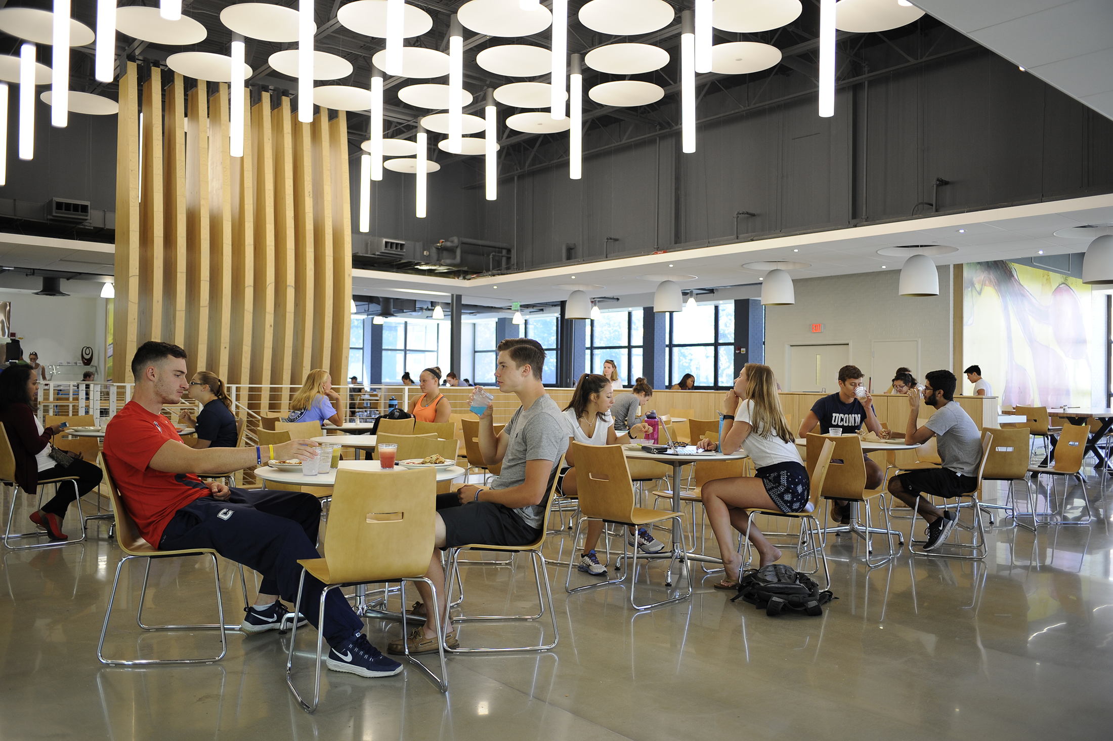 Dining Services collected 2,533 swipes this semester which allowed for "Give a Meal", to be a success. (Jason Jiang/The Daily Campus)