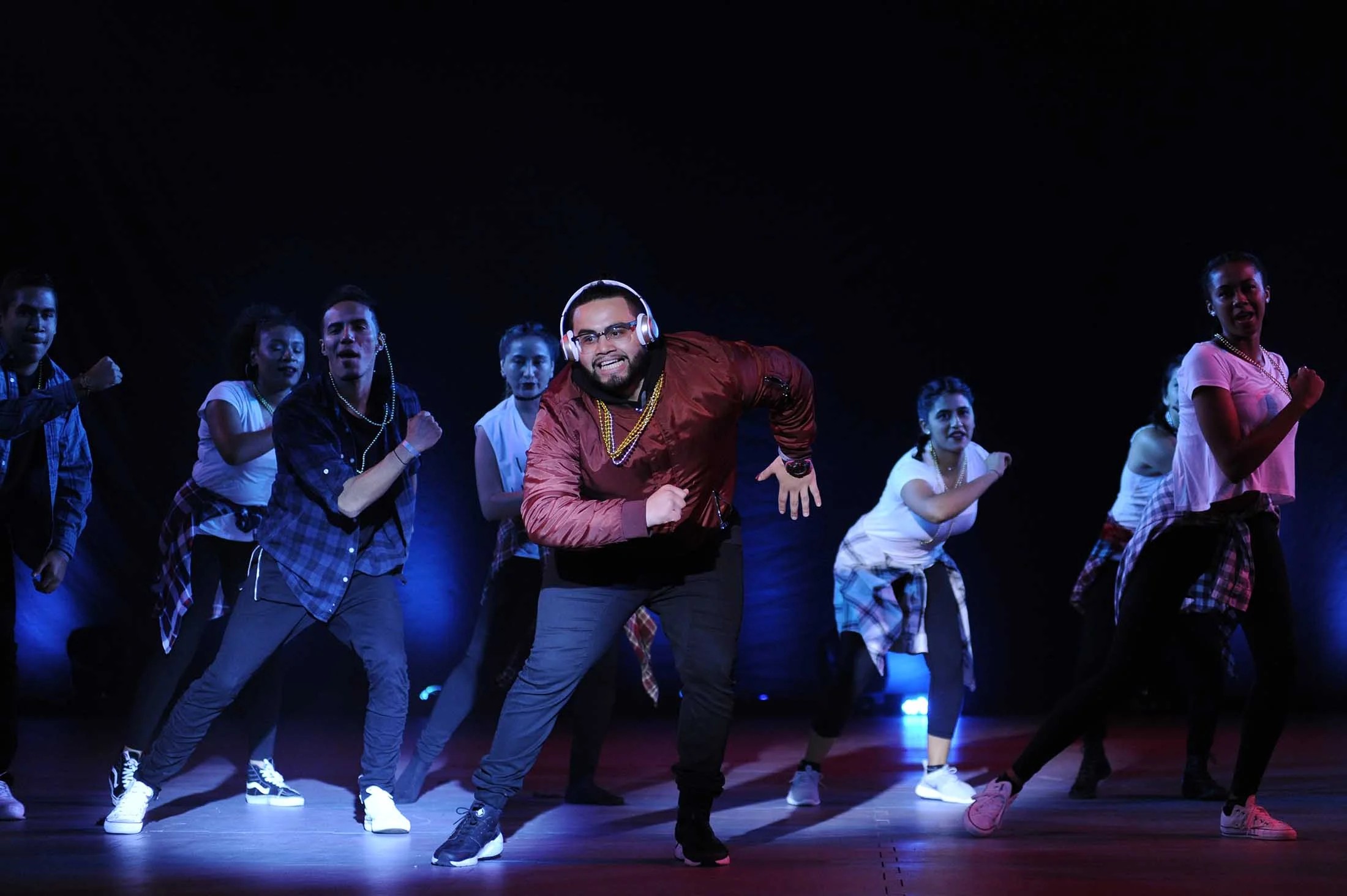 A full crowd attended Gampel Pavilion Thursday night at the annual Homecoming Lip Sync competition. (Jason Jiang/The Daily Campus)