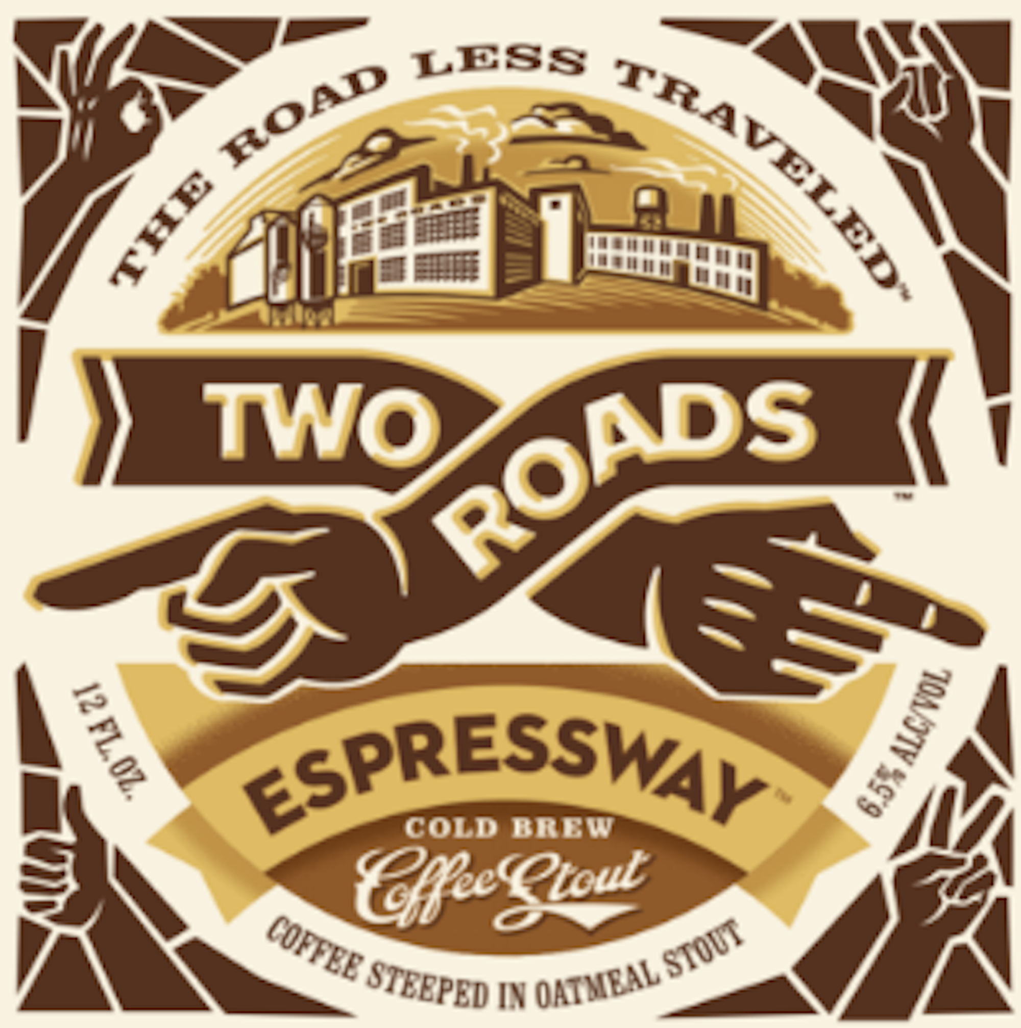 Two Roads Brewing Company's Espresso Stout is a seasonal craft beer than combines locally roasted coffee beans with a rice oatmeal stout for a powerful, cold-brew flavor. (Screenshot/Two Roads Brewing Company)