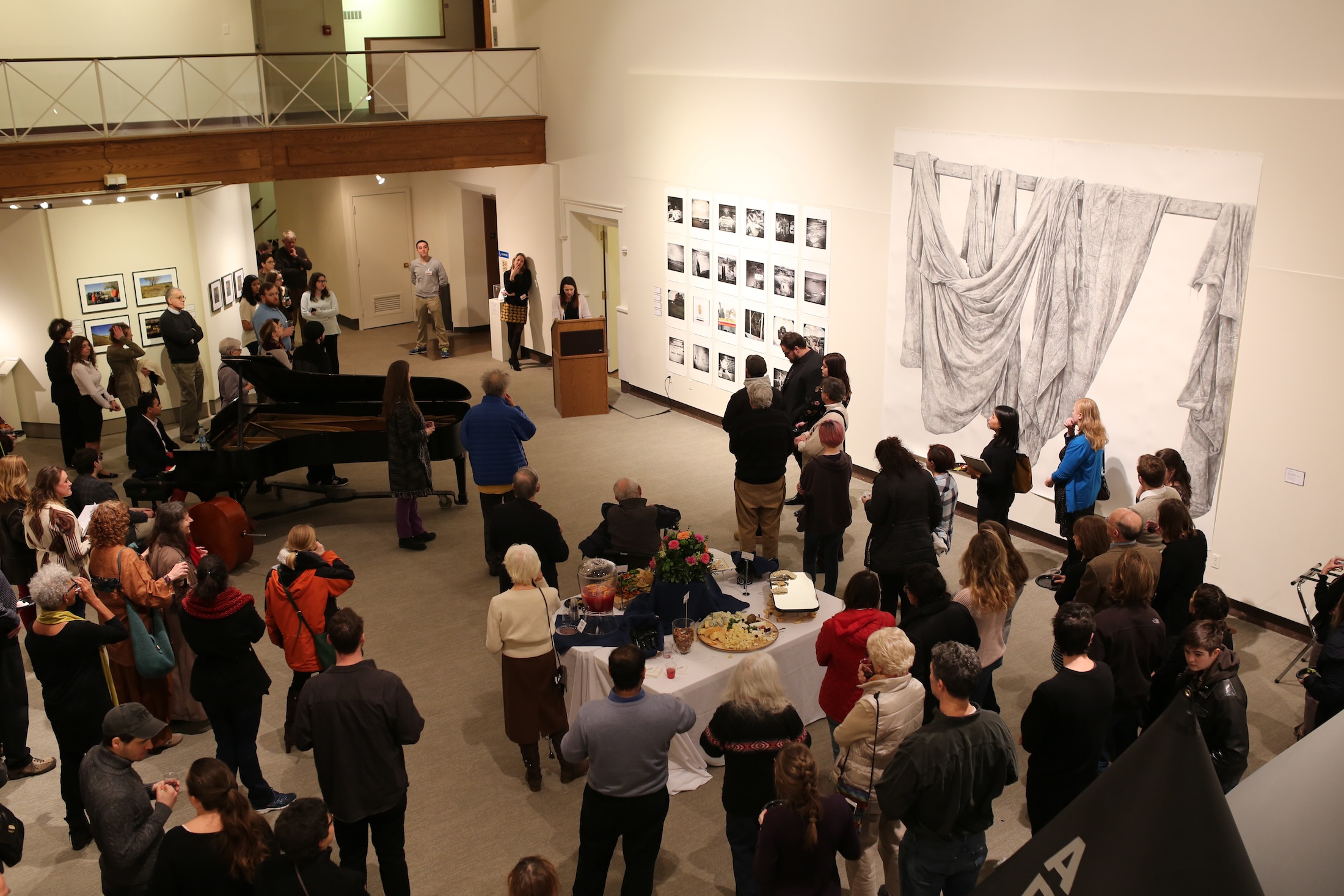 A new exhibit opens in the William Benton Museum on Thursday showcasing permanent and faculty's work from the School of Fine Arts at UConn. (Tyler Benton/The Daily Campus)