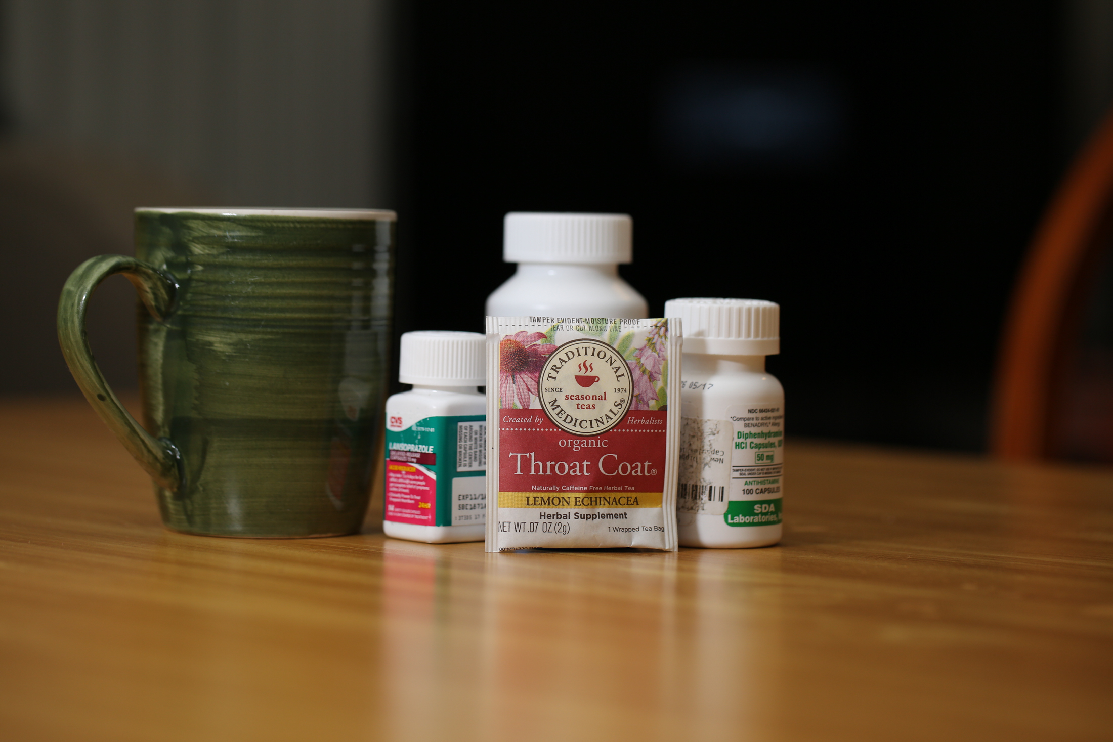 Tea, OTC medicines, sleep and instant noodles are all great remedies to help you recover from whatever ails you. (Tyler Benton/The Daily Campus)