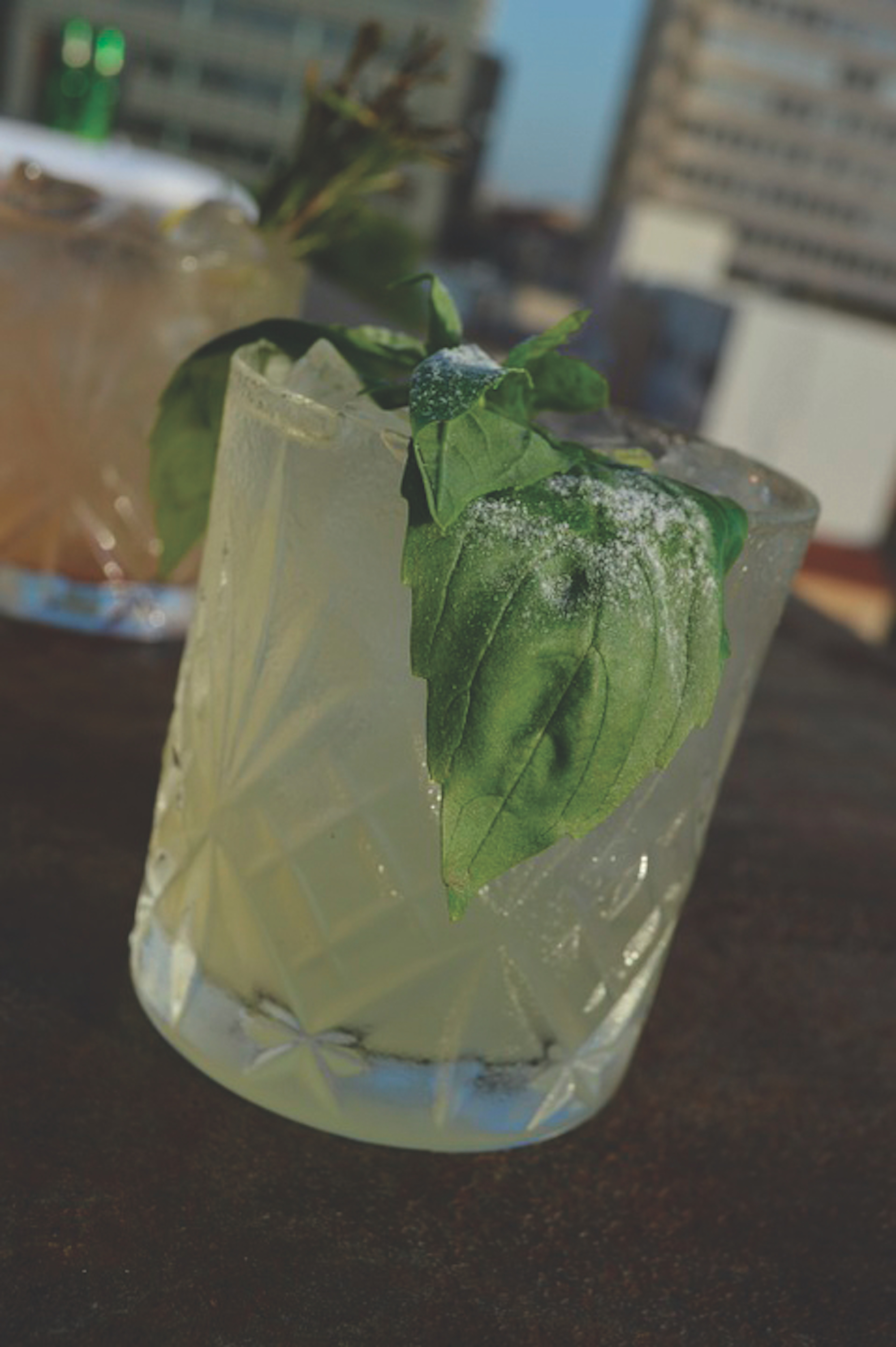 This week's Drink of the Week is a minty-mojito lemonade. It tastes even better with some ice in a blender. (Photo courtesy of common.wikimedia.org)