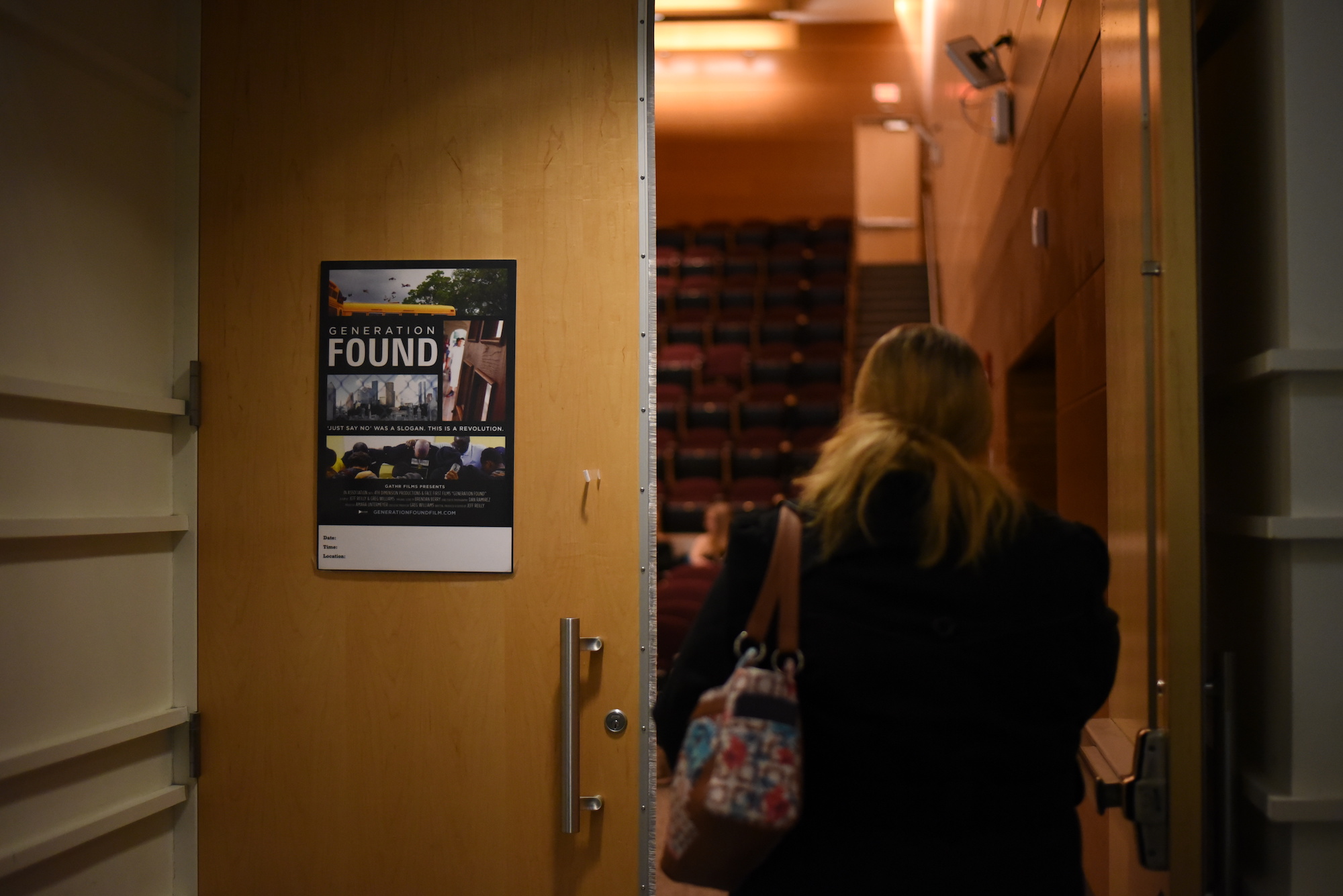 The UConn Recovery Community presented "Generation Found" about addiction for adolescence in Laurel Hall on Feb. 15. The film focuses on various adolescent recovery groups in Houston, Texas. (Charlotte Lao/The Daily Campus)