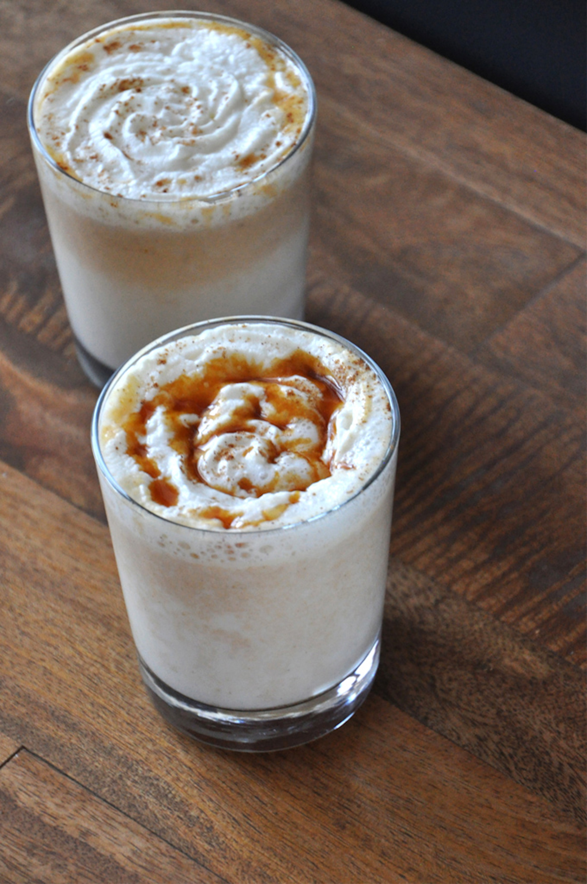 This week's Drink of the Week is White Hot Winter, which is based on a homemade recipe from Minimalist Baker. It's a combination of white hot chocolate, pumpkin spice, caramel and bourbon. (