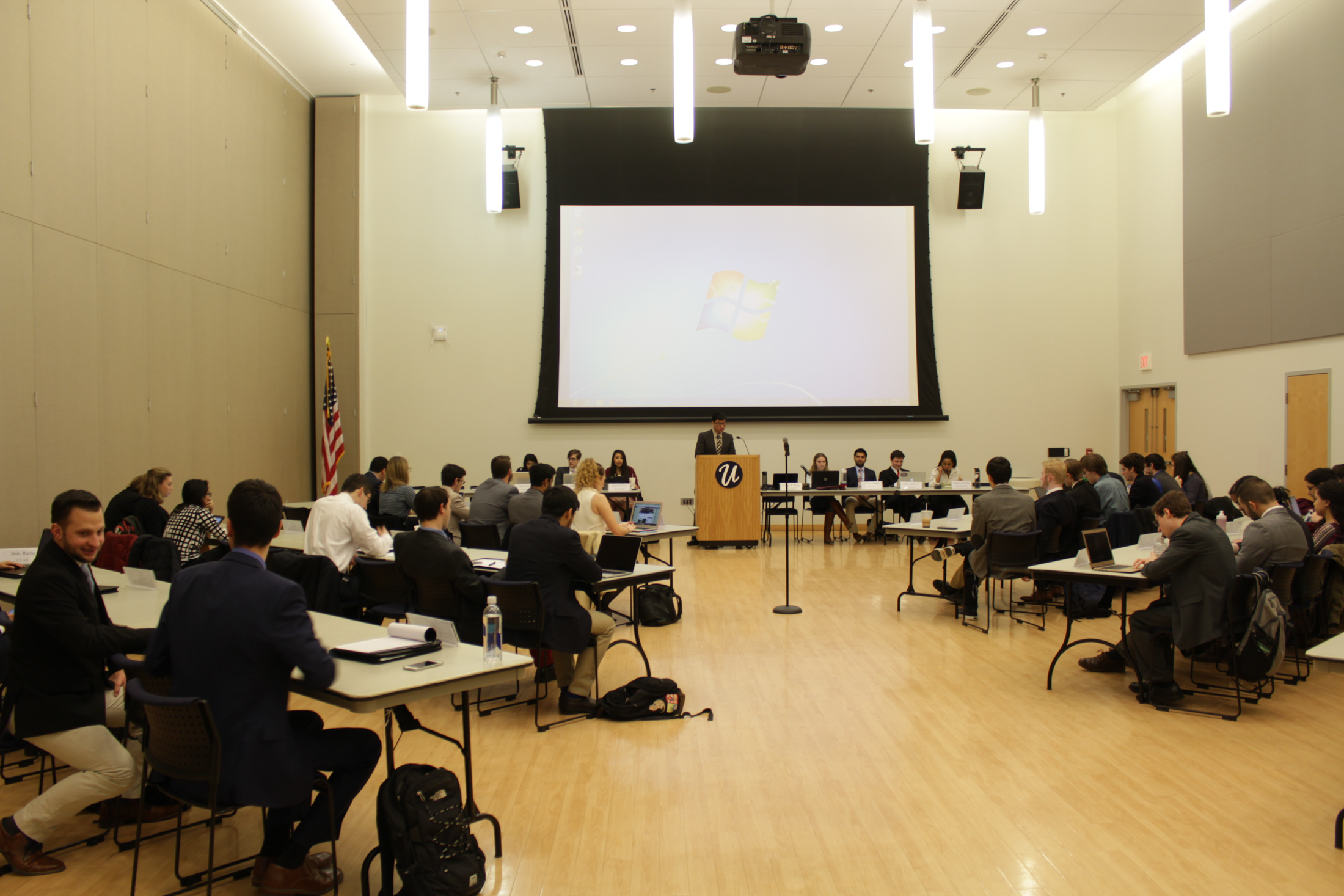 USG holds its biweekly senate meeting in the Student Union on Feb, 22, 2017. (Jordan Richardson/The Daily Campus)