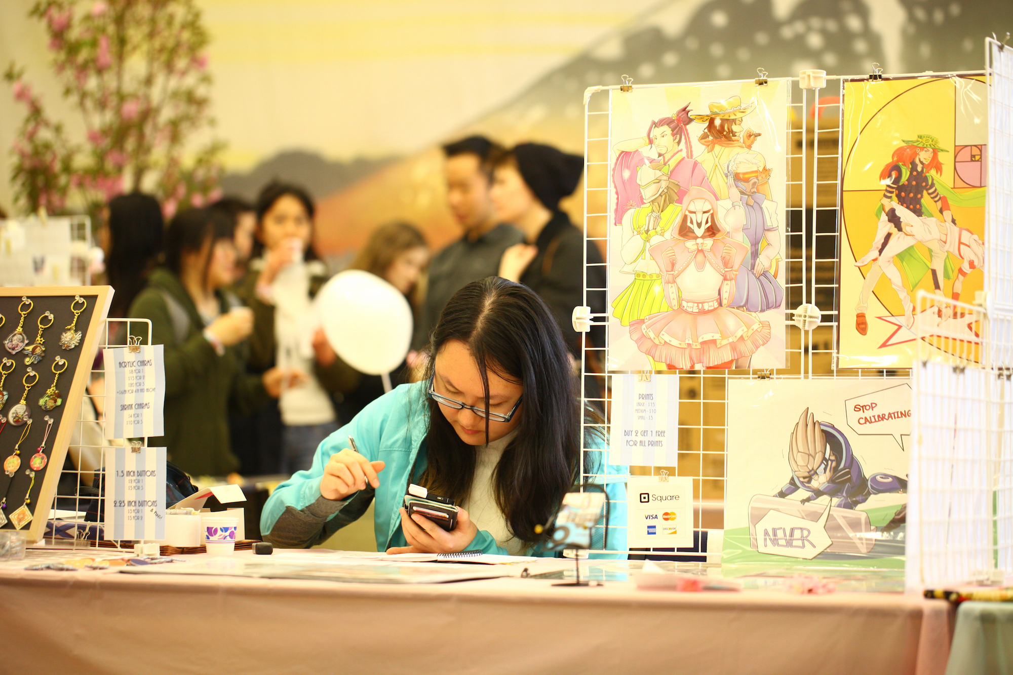 Cultural organizations like the Lao and Thai Student Association, Vietnamese Student Association and the Indian Students Association were selling food and drink that represented various Asian cultures.(Tyler Benton/The Daily Campus)