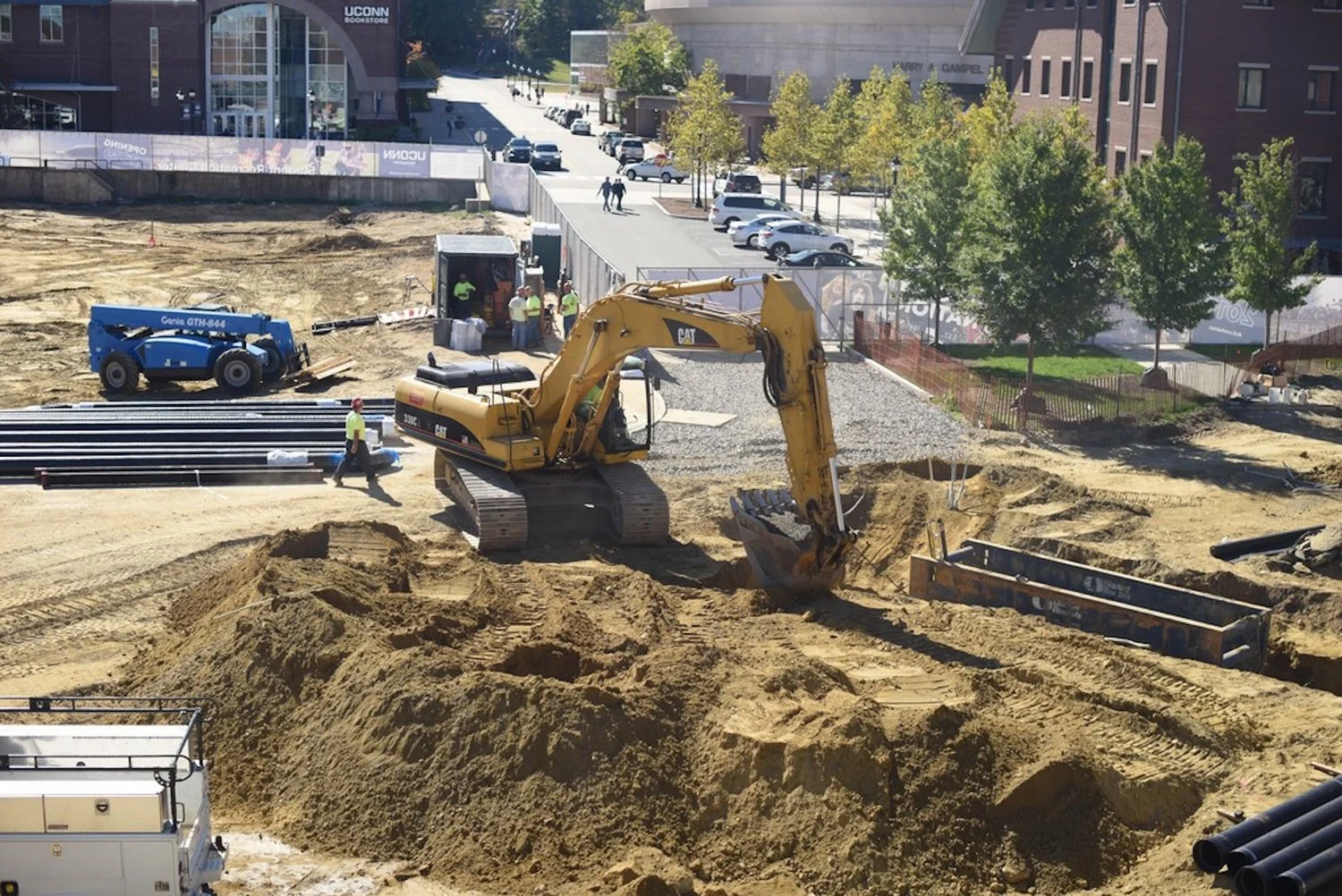 North Eagleville Road Construction Will Continue Through End Of