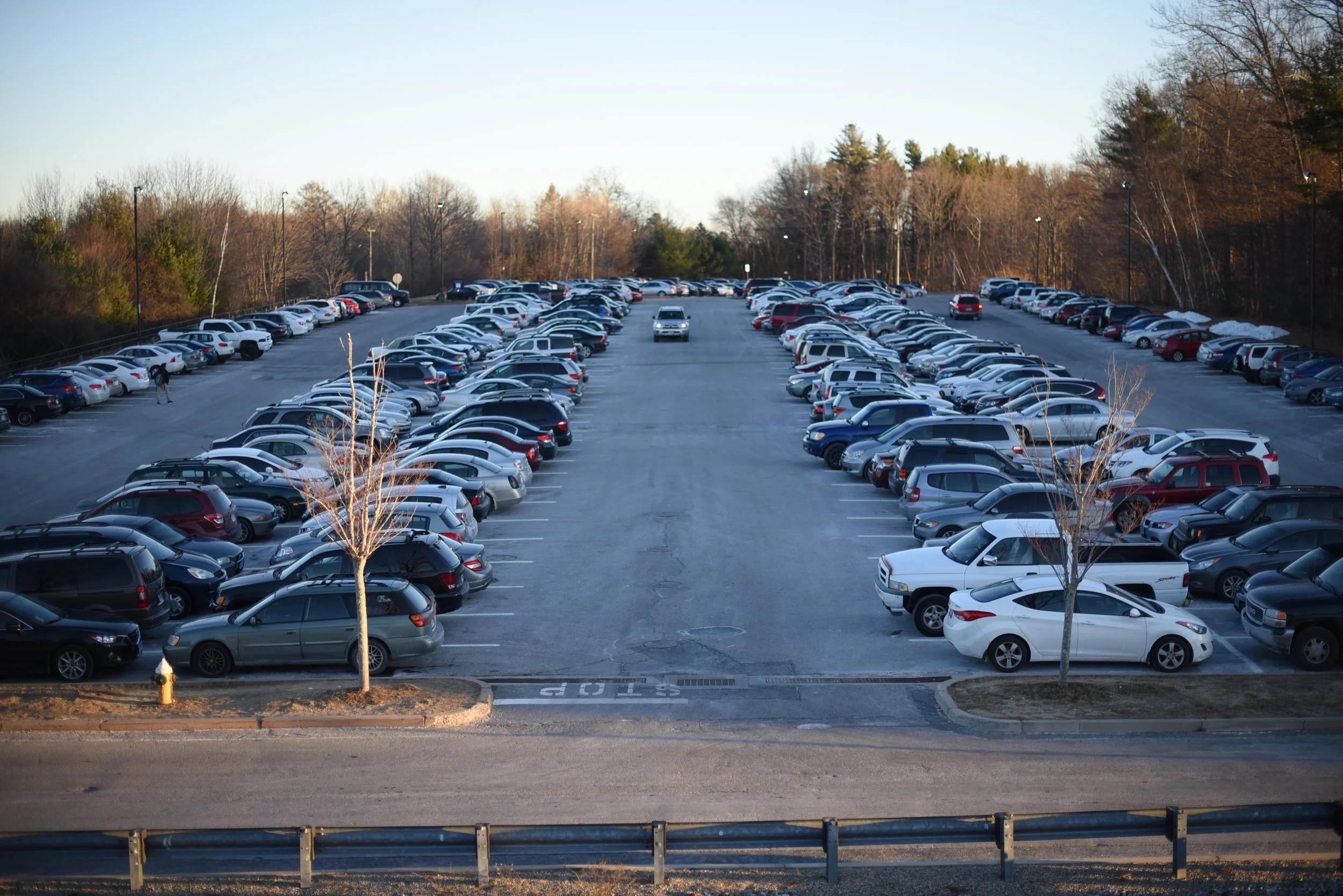 The UCPD has increased nighttime patrols in an effort to catch thieves in the act, but the number of parking lots and hours of darkness has lead to a problem that cannot be solved by sheer manpower alone. ( File Photo / The Daily Campus)