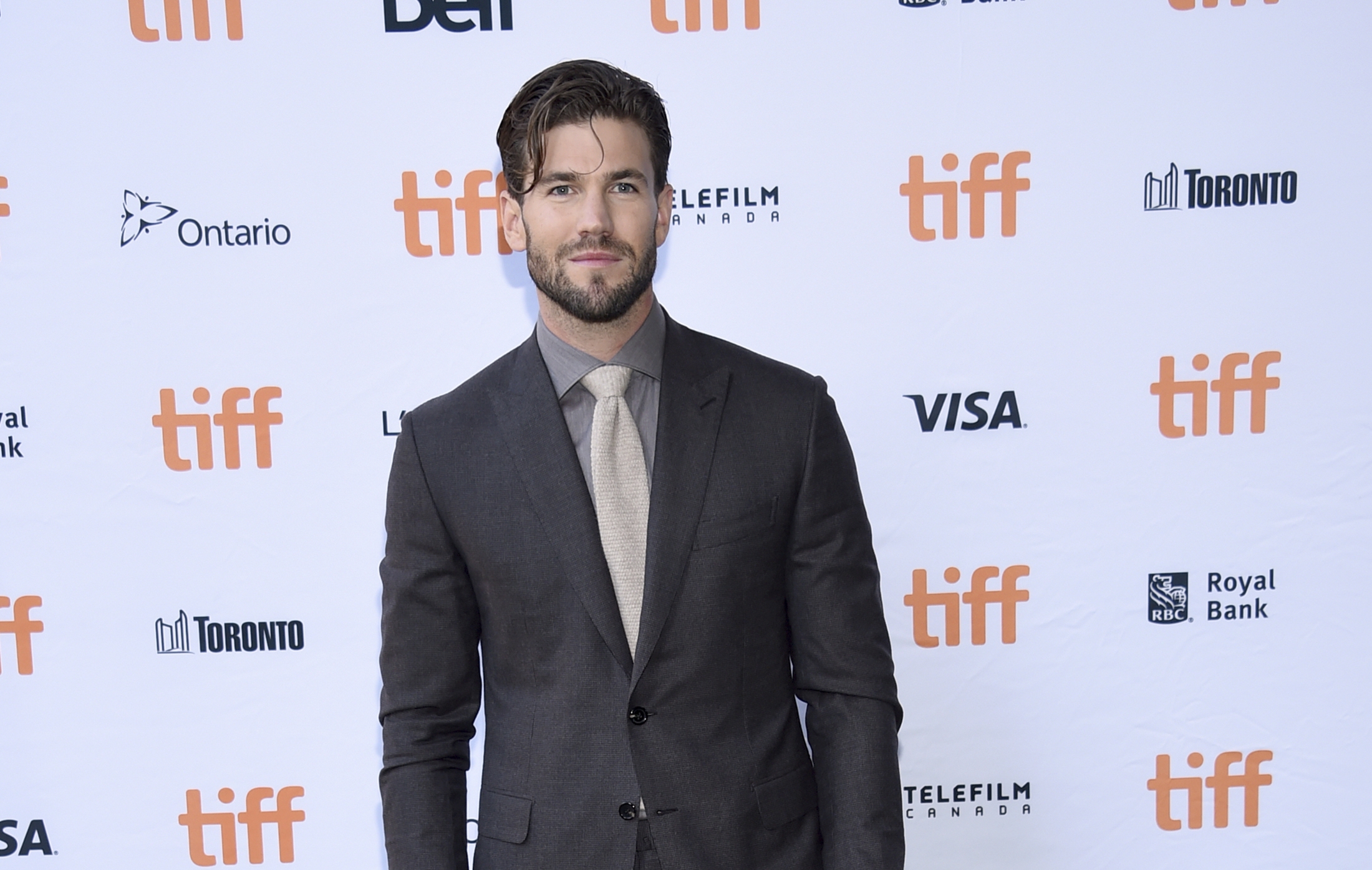 Austin Stowell attends a premiere for "Battle of the Sexes" on day 4 of the Toronto International Film Festival at the Ryerson Theatre on Sunday, Sept. 10, 2017, in Toronto. (Photo by Evan Agostini/Invision/AP)