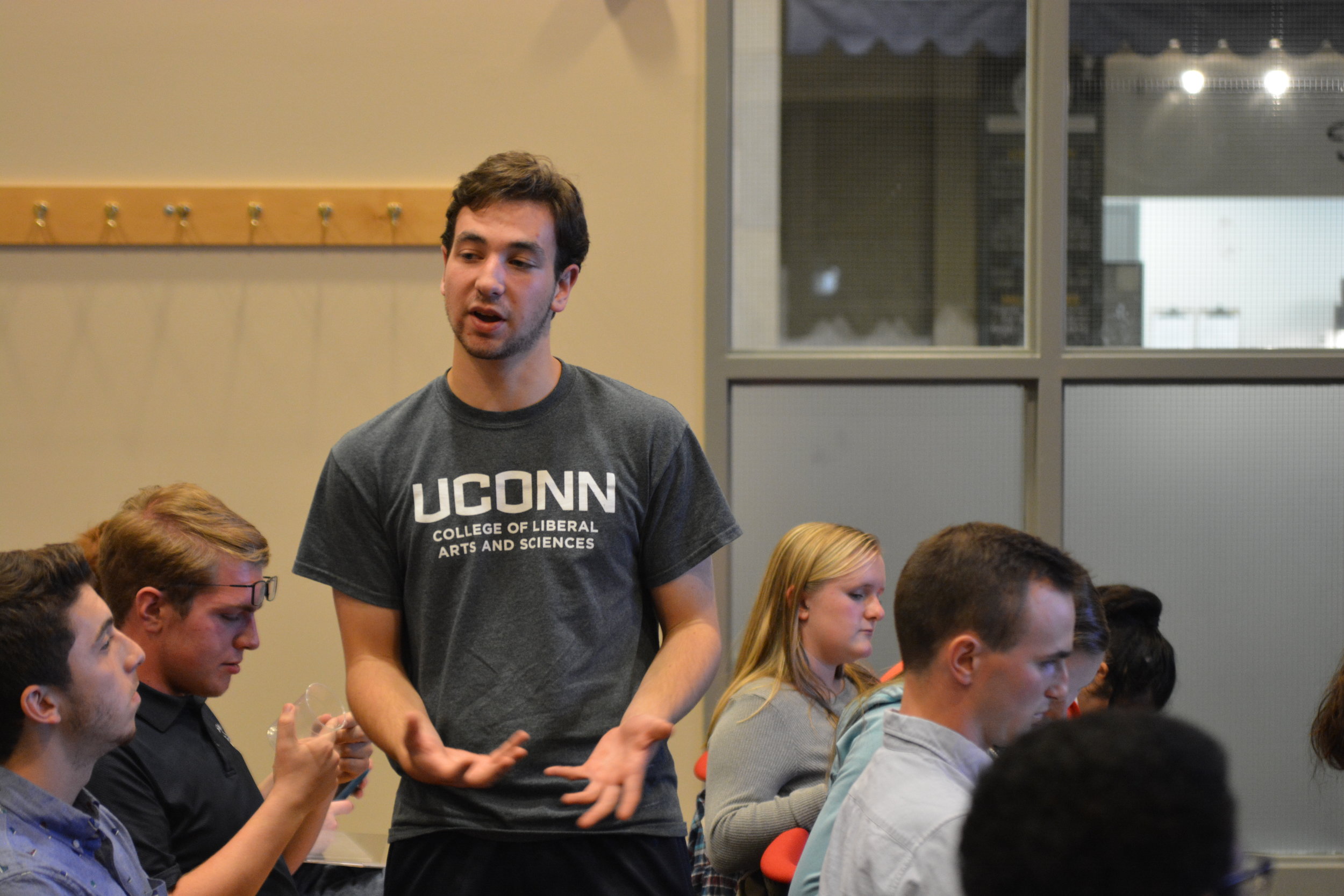 The Citizen's Election Program (CEP) was the focus of this Wednesday's USG Special Senate Meeting as senators spoke about the state senate's recent meetings and how to effectively voice USG's position on the state budget. (Nicholas Hampton/The Daily Campus)