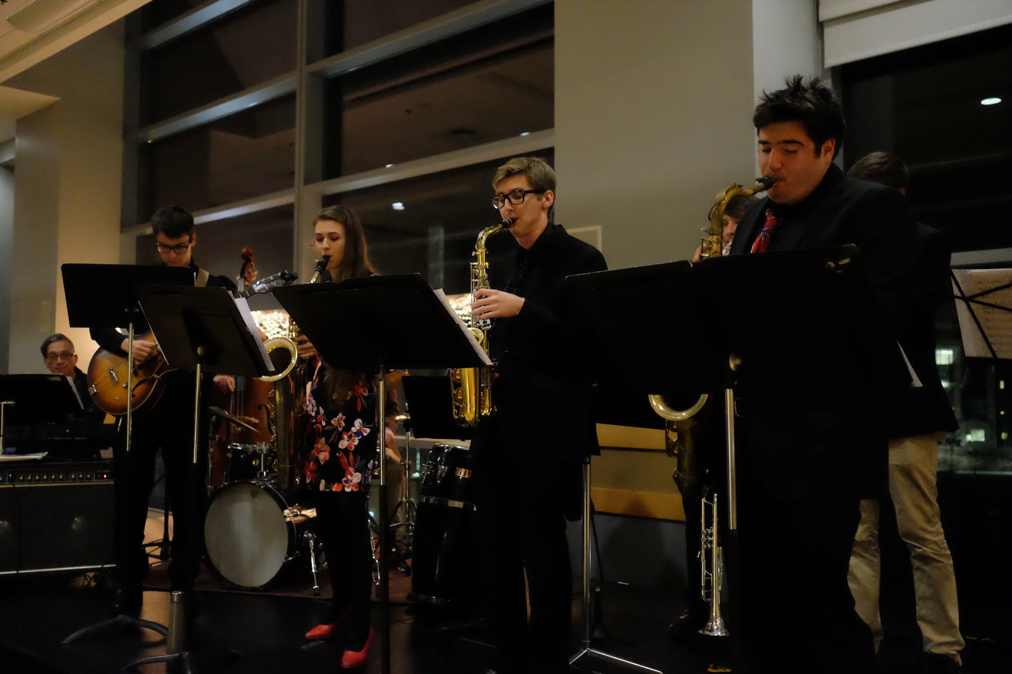 The Puerto Rican Latin American Cultural Center (PRLACC) sponsored a jazz festival on Monday, Nov. 27 to raise money to support efforts to rebuild in Puerto Rico after Hurricanes Irma and Maria. (Jon Sammis/The Daily Campus)