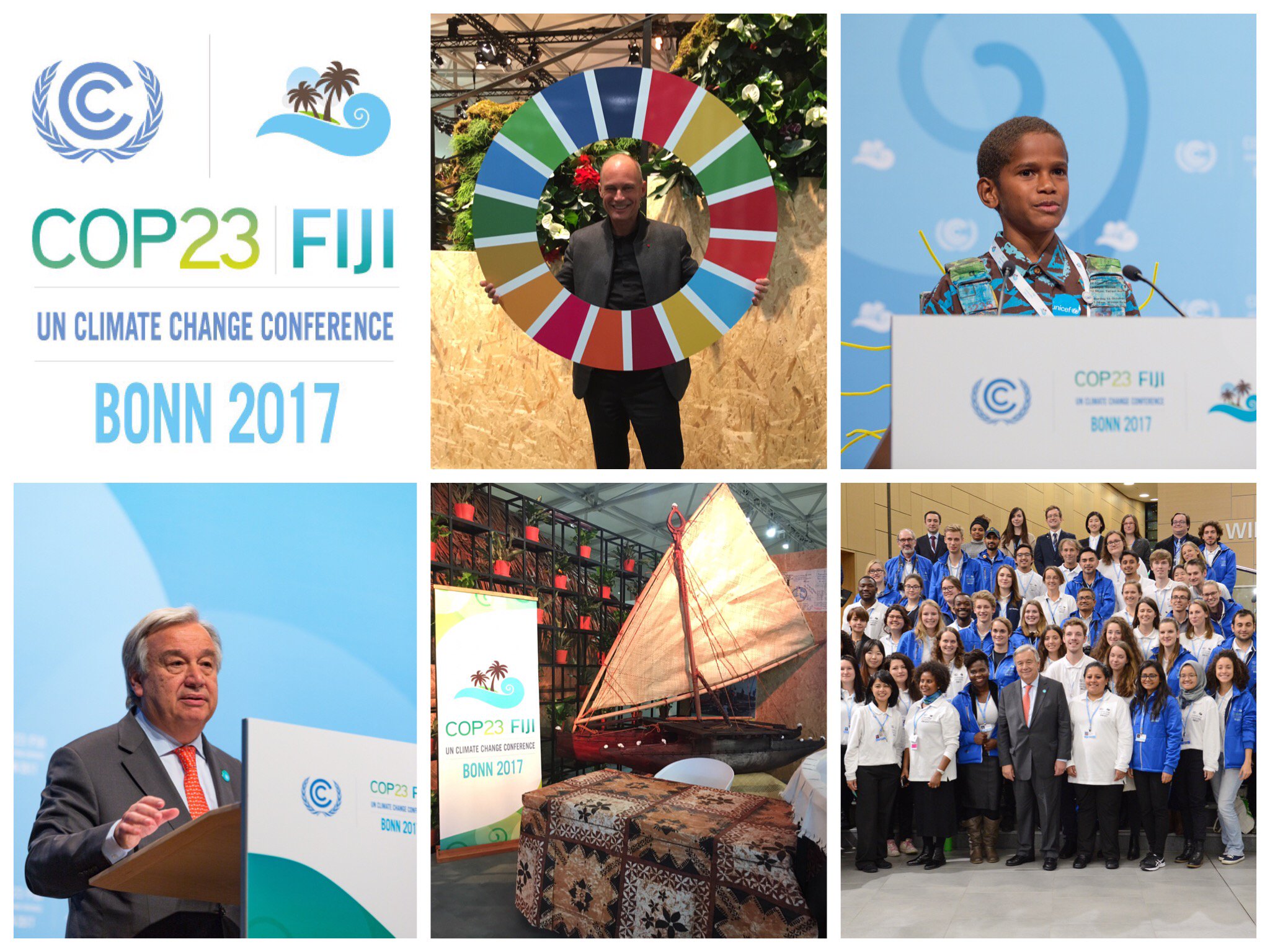 There was a presentation by the U.S. delegates advocating clean coal, Wanjiku Gatheru, a third-semester environmental studies major who attended the climate meeting, said. (COP23/Twitter)