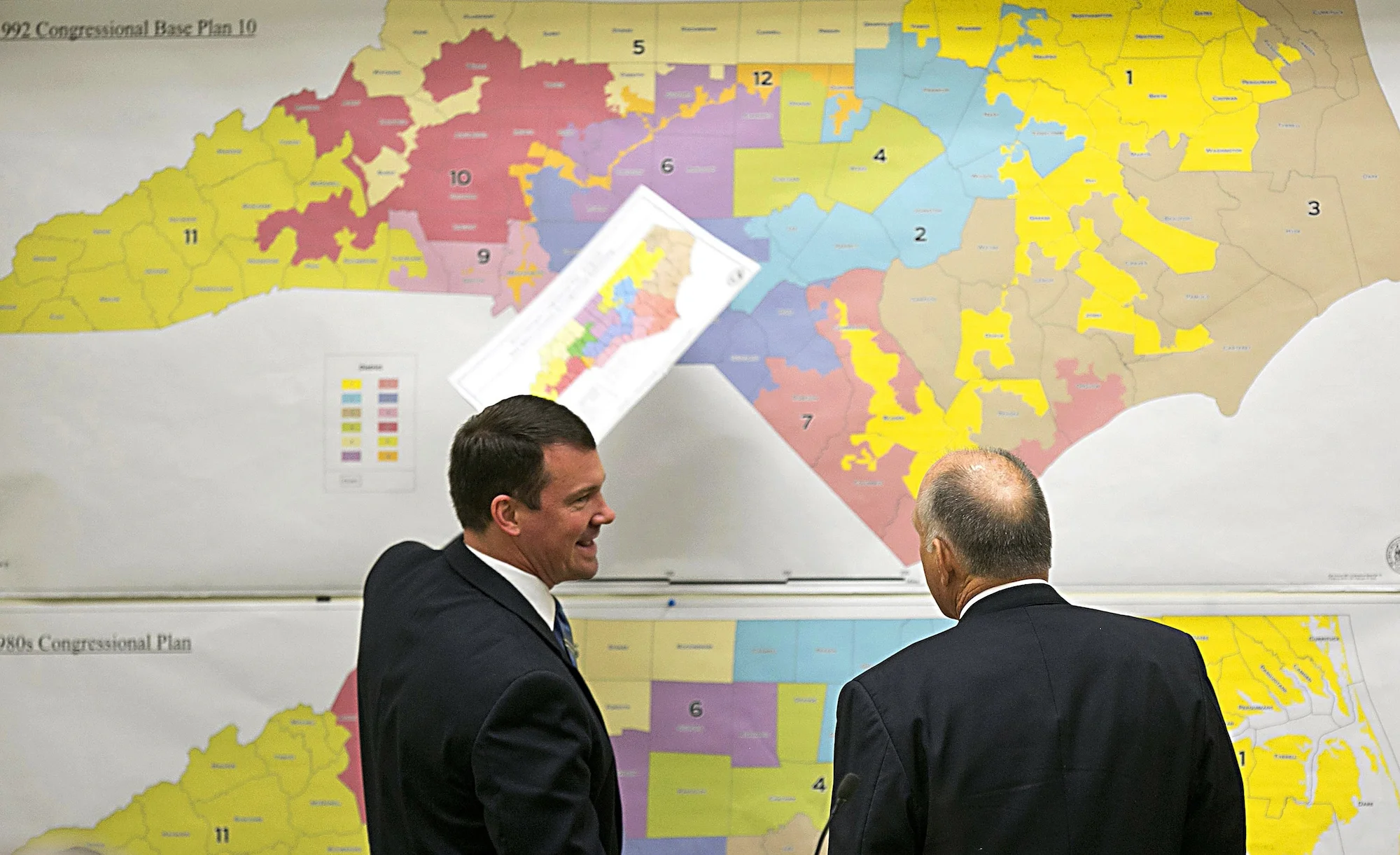 A panel of federal judges recently struck down the congressional map for the state of North Carolina because of what they say is unconstitutional gerrymandering. (Corey Lowenstein/AP)