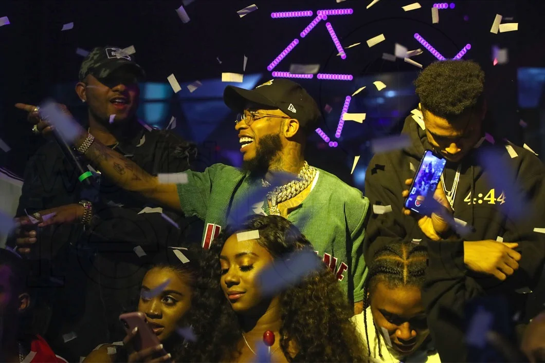 Lanez was out and active in Miami despite canceling on UCONNIC (Photography by World Red Eye on April 13th, 2018