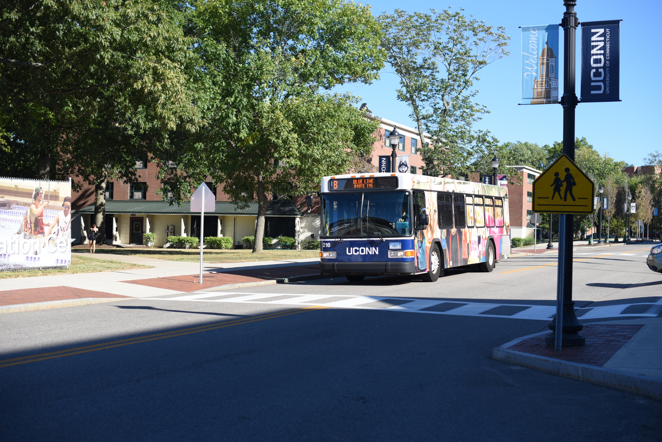 The new Blue Line was designed to service students in areas surrounding Charter Oak, Busby and C-Lot (FIle Photo/The Daily Campus)