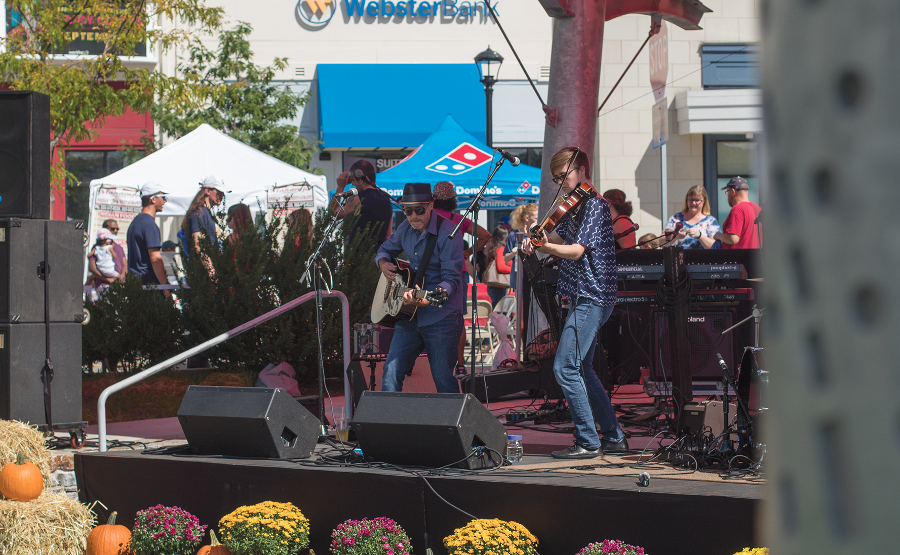 In terms of music, the Blue Line Brass Band played some cool jazzy beats while Sinkane later dazzled with an interesting rock-jazz mix. (Kim Nguyen/The Daily Campus)