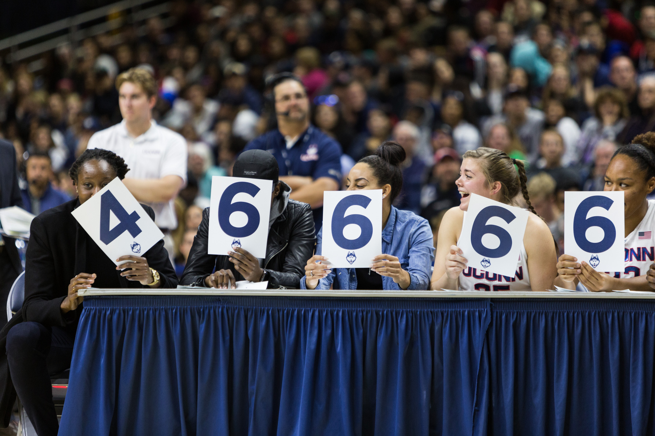 The UConn mens' and women' basketball teams kicked off the start of basketball season on Friday, October 14th at Gampel Pavilion. The event included a skills challenge, a dunk contest, and a scrimmage (File Photo/The Daily Campus)