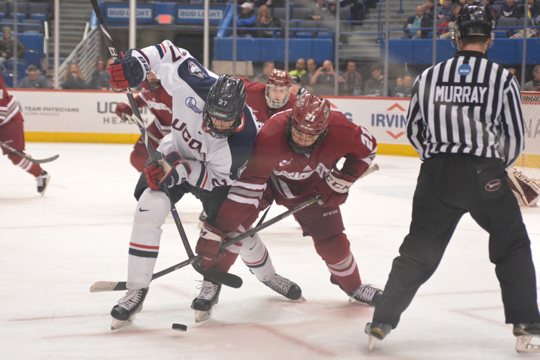 The Ice Bus gets rolling again as they weekend to West Point for an opening series (File Photo/The Daily Campus)