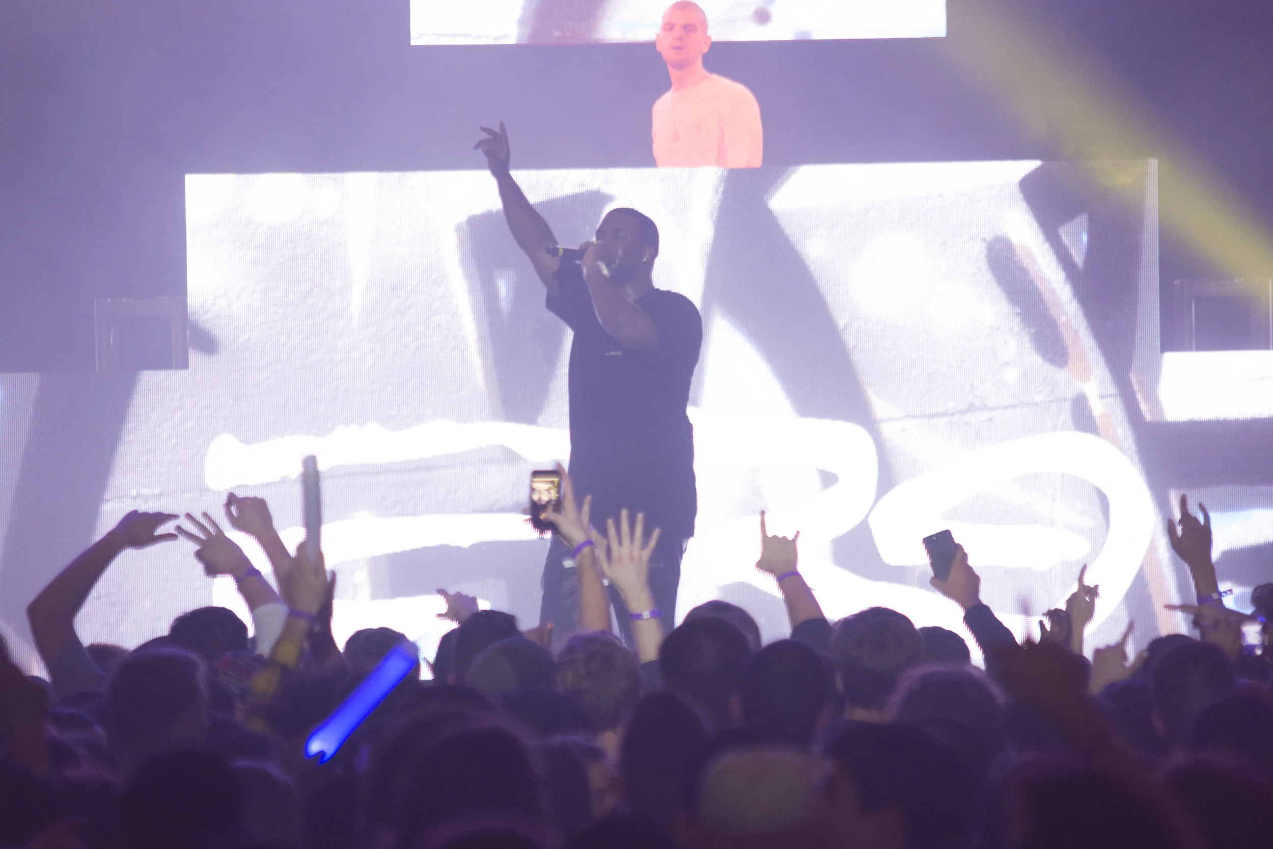 A$AP Ferg preformed in Jorgensen Theater Wednesday night. The theater was filled with students on both the floor and the balcony. A$AP ended the night with his double Platinum song Plain Jane. (Nicholas Hampton/The Daily Campus)